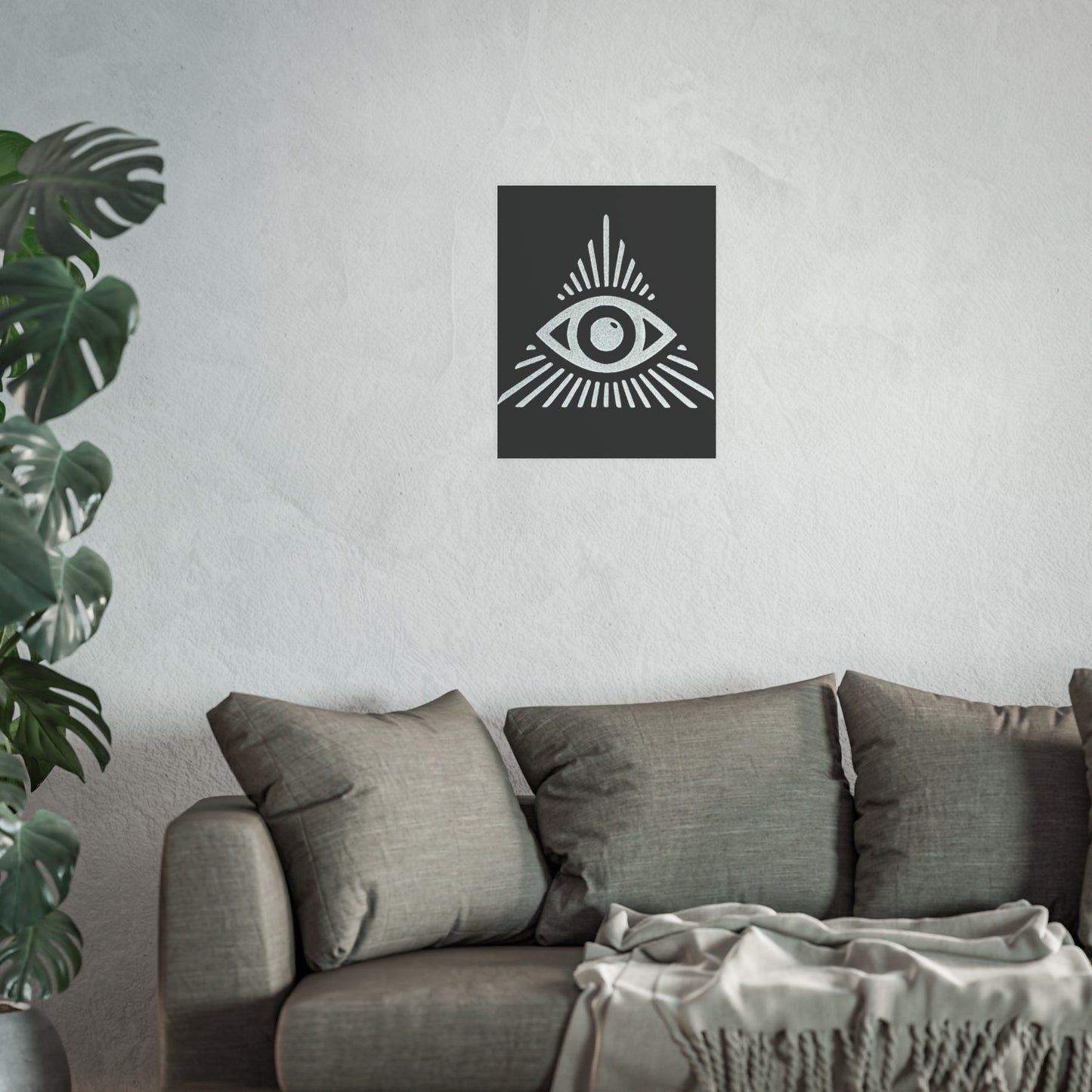 All Seeing Eye Matte Posters