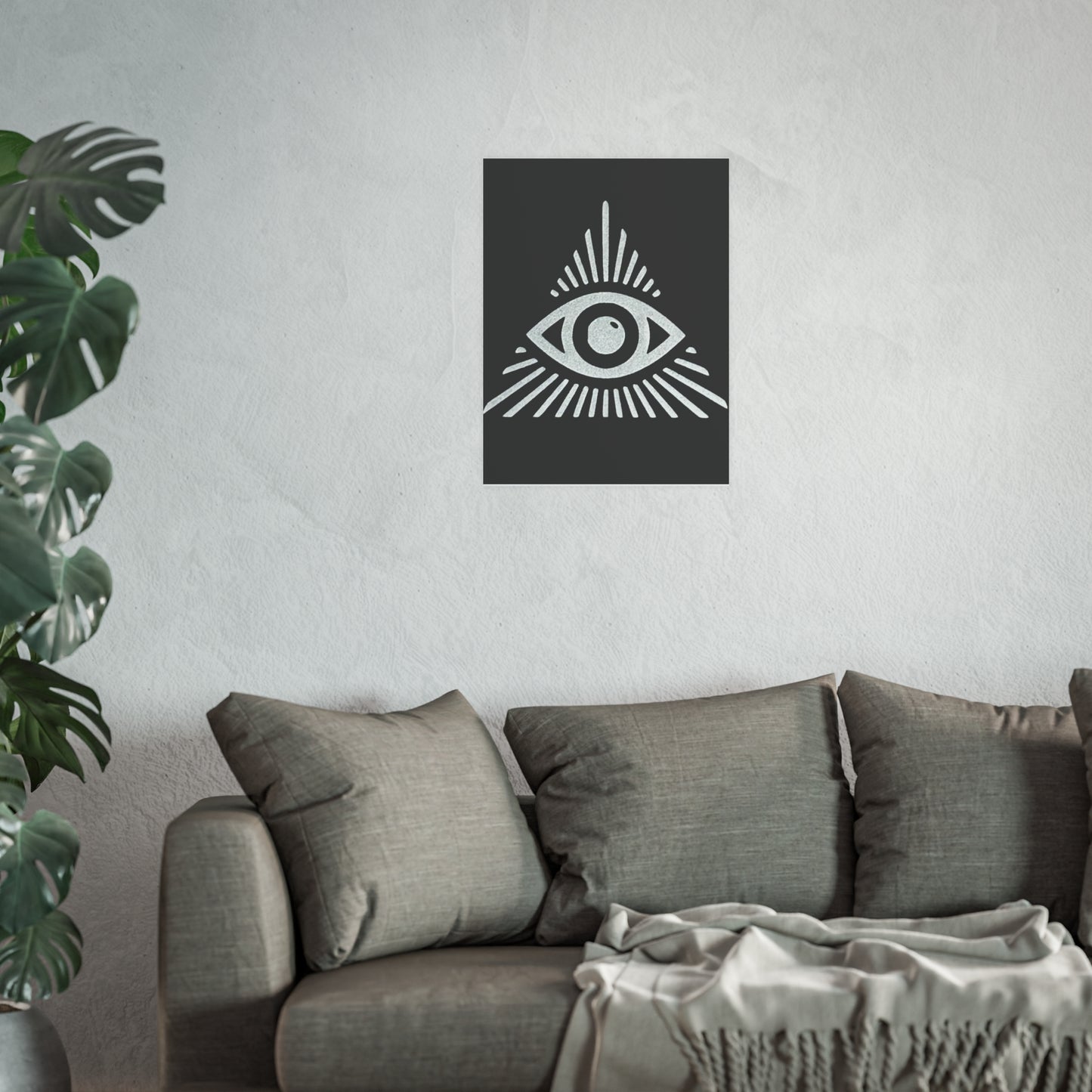 All Seeing Eye Matte Posters