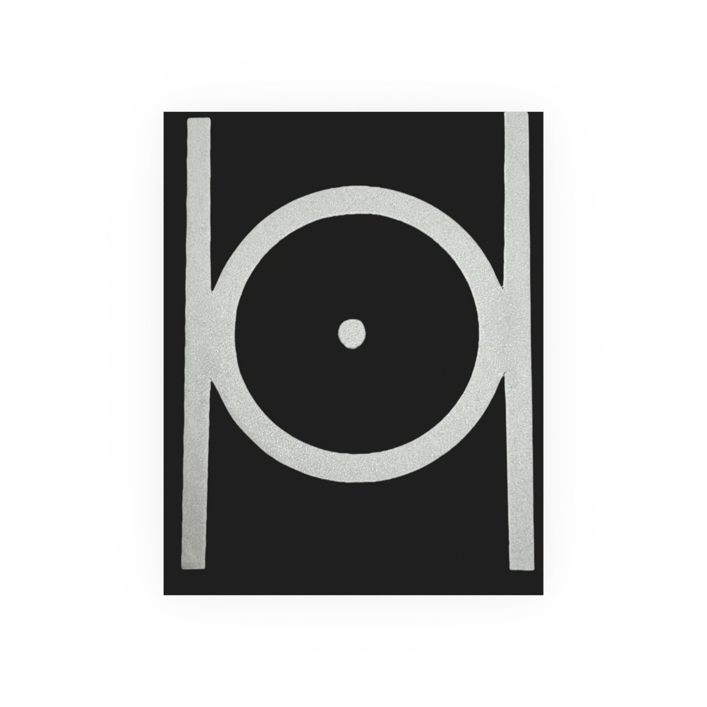 Point in Circle Matte Posters