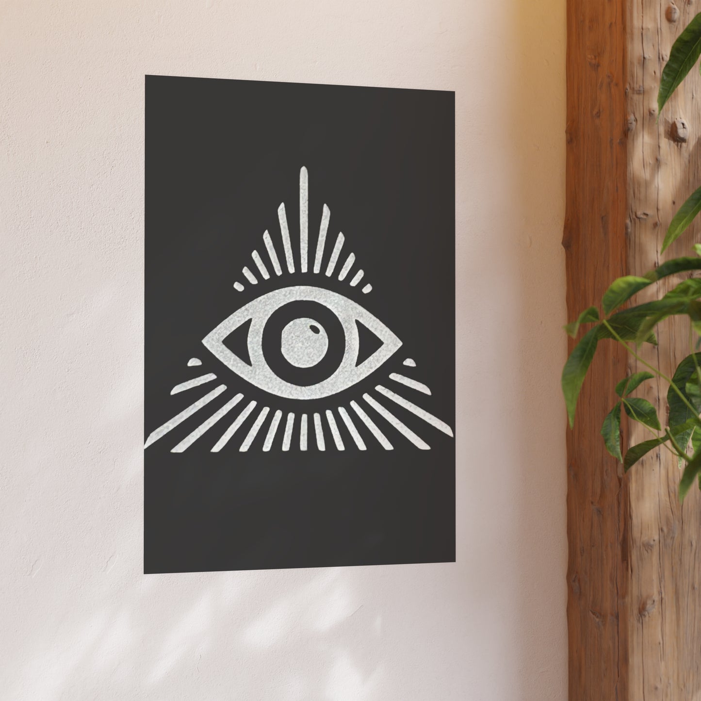 All Seeing Eye Matte Posters