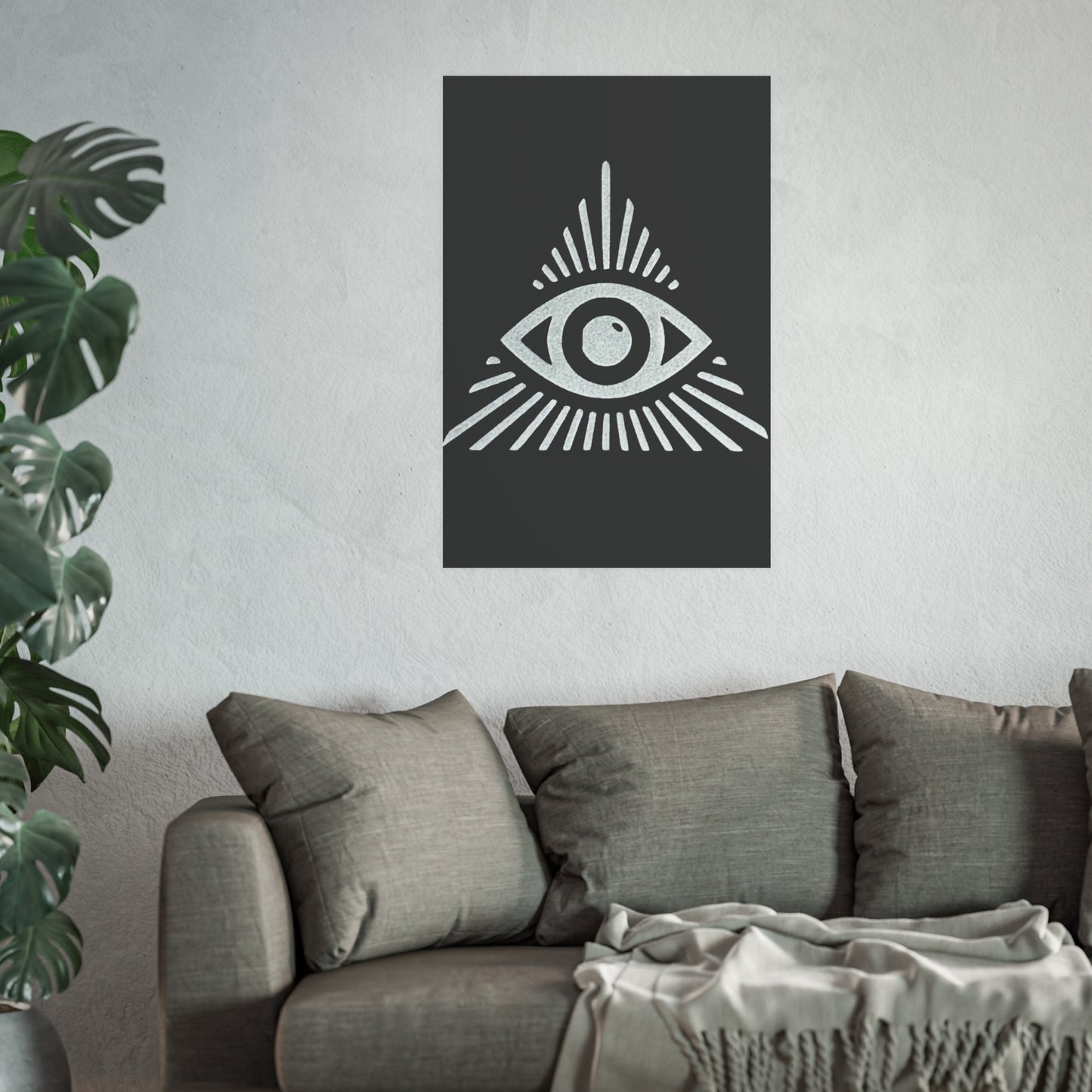 All Seeing Eye Matte Posters