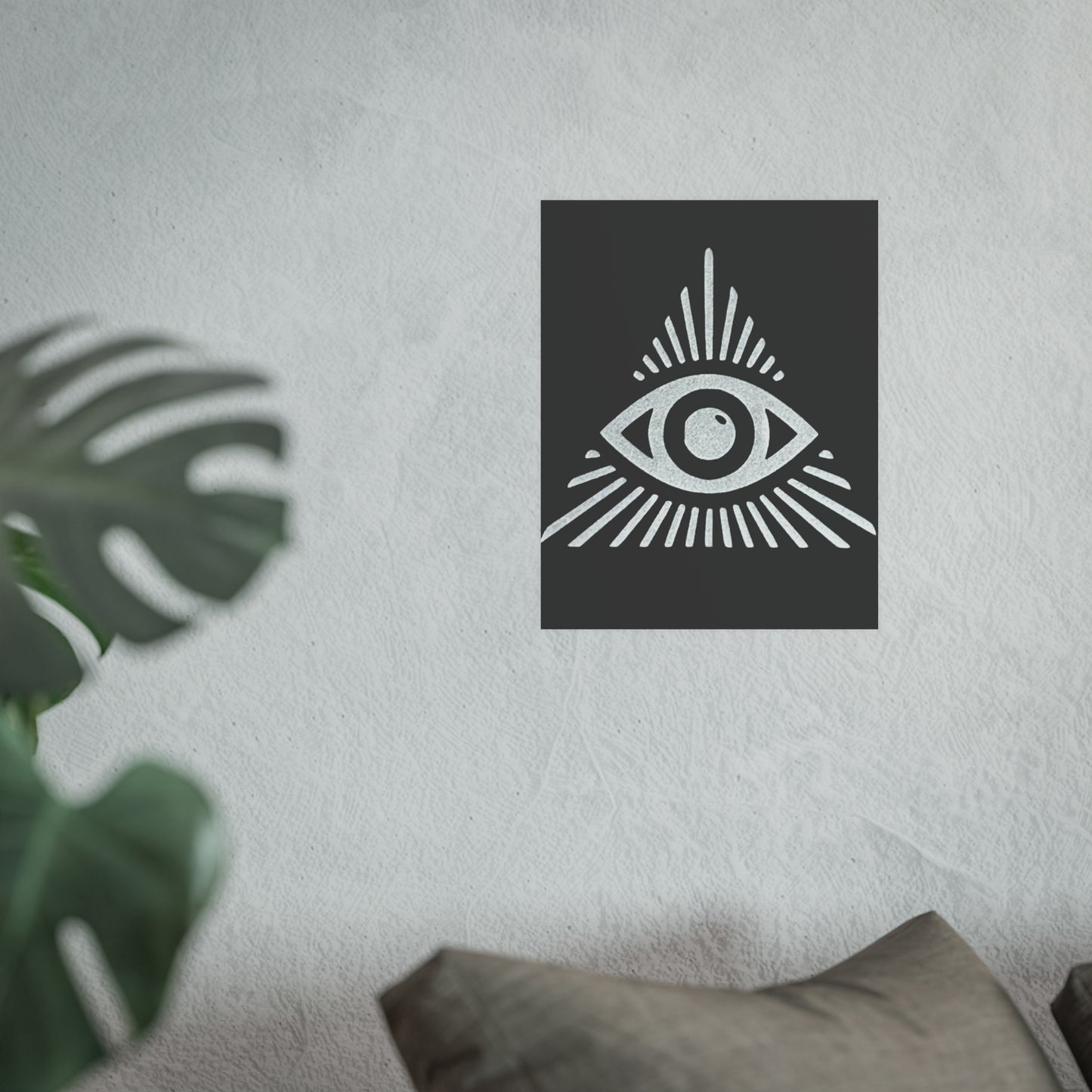 All Seeing Eye Matte Posters