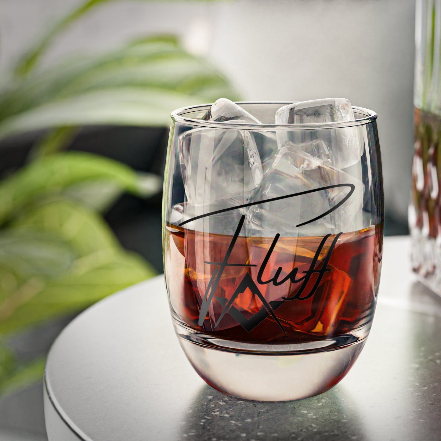 Brother Fluff Whiskey Glass