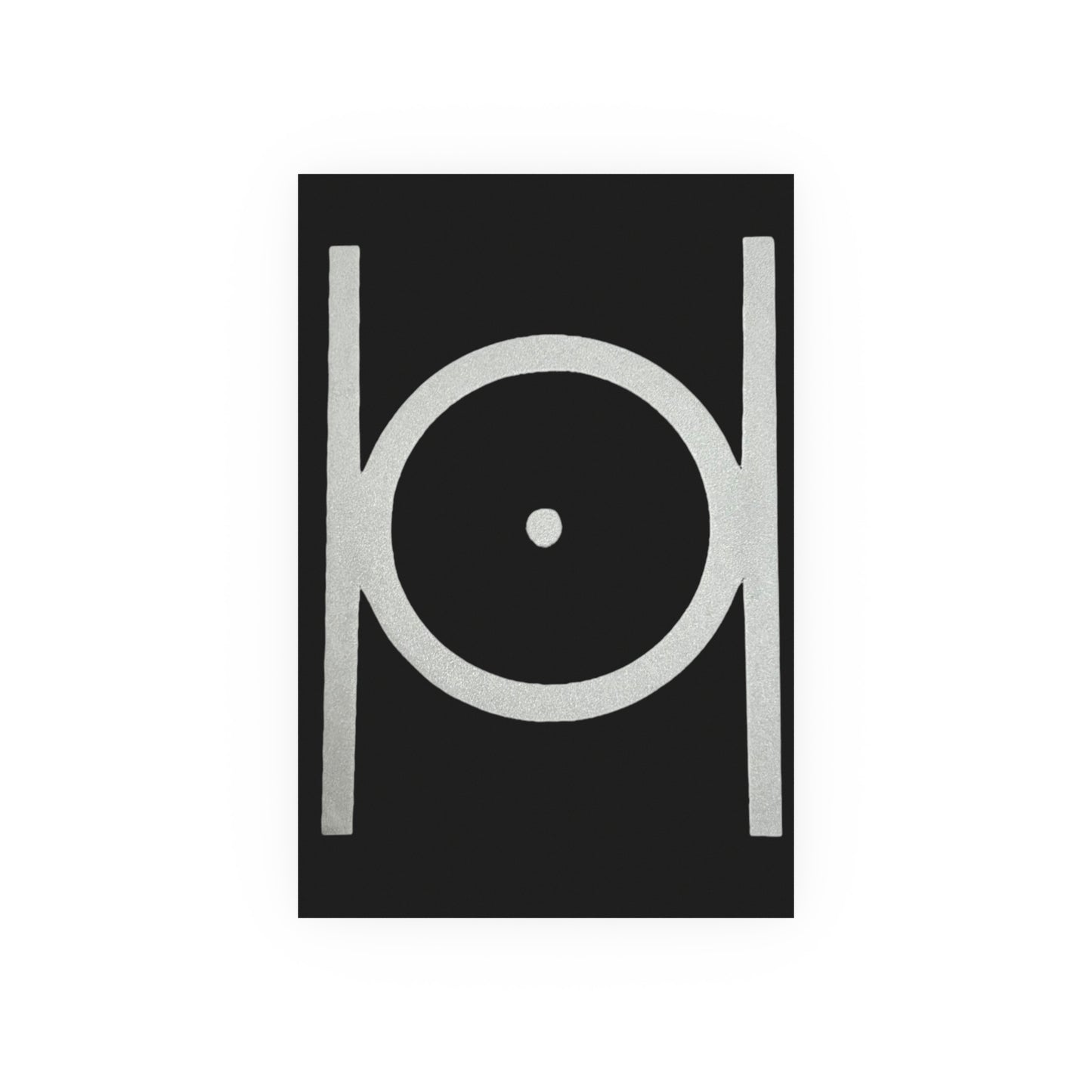Point in Circle Matte Posters