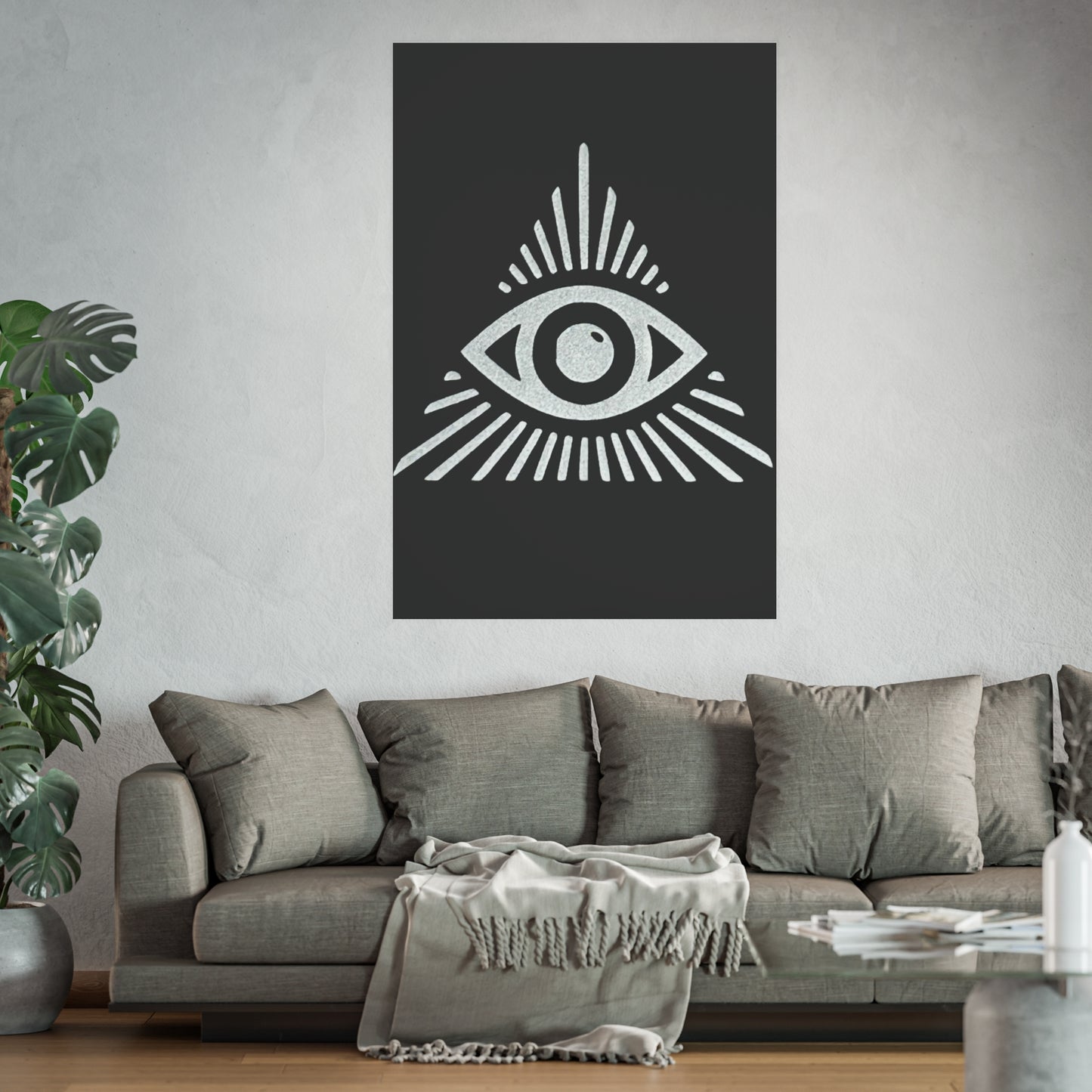 All Seeing Eye Matte Posters
