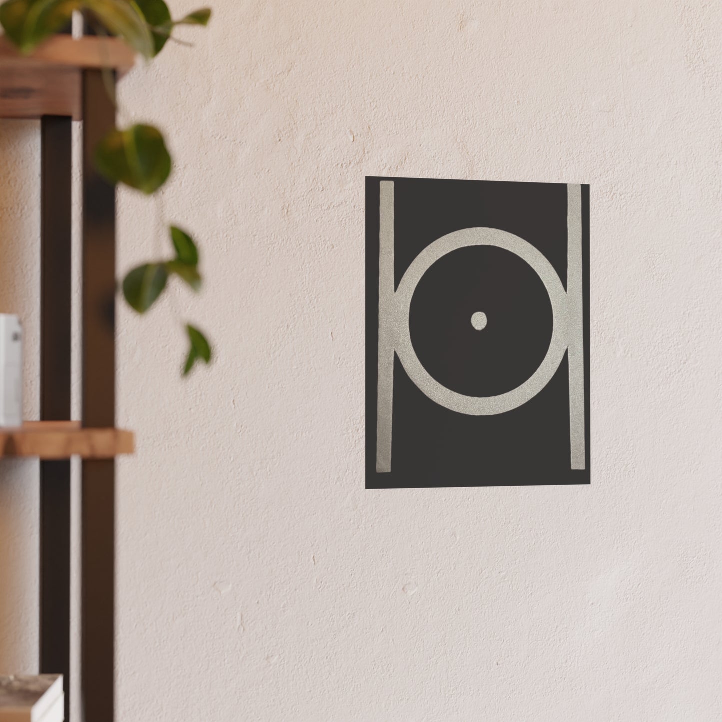 Point in Circle Matte Posters