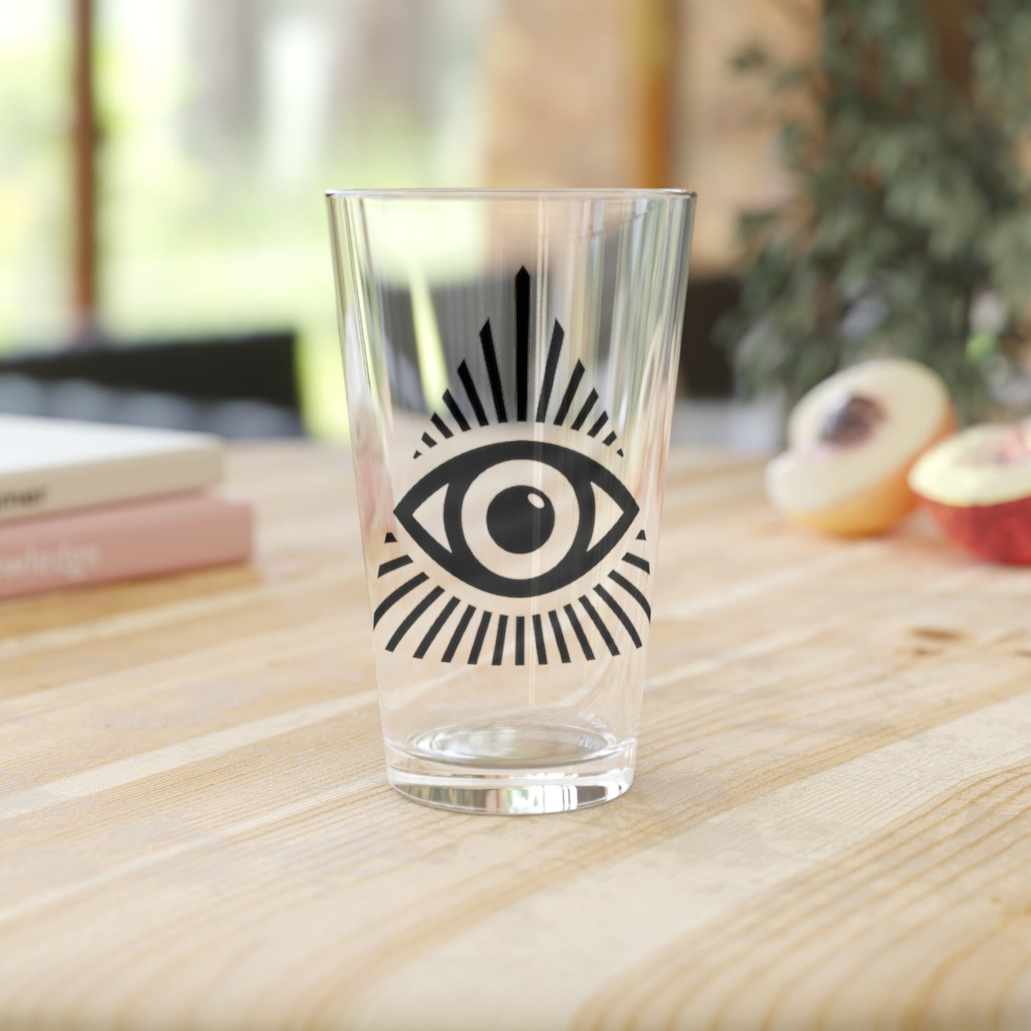 All Seeing Eye Pint Glass, 16oz