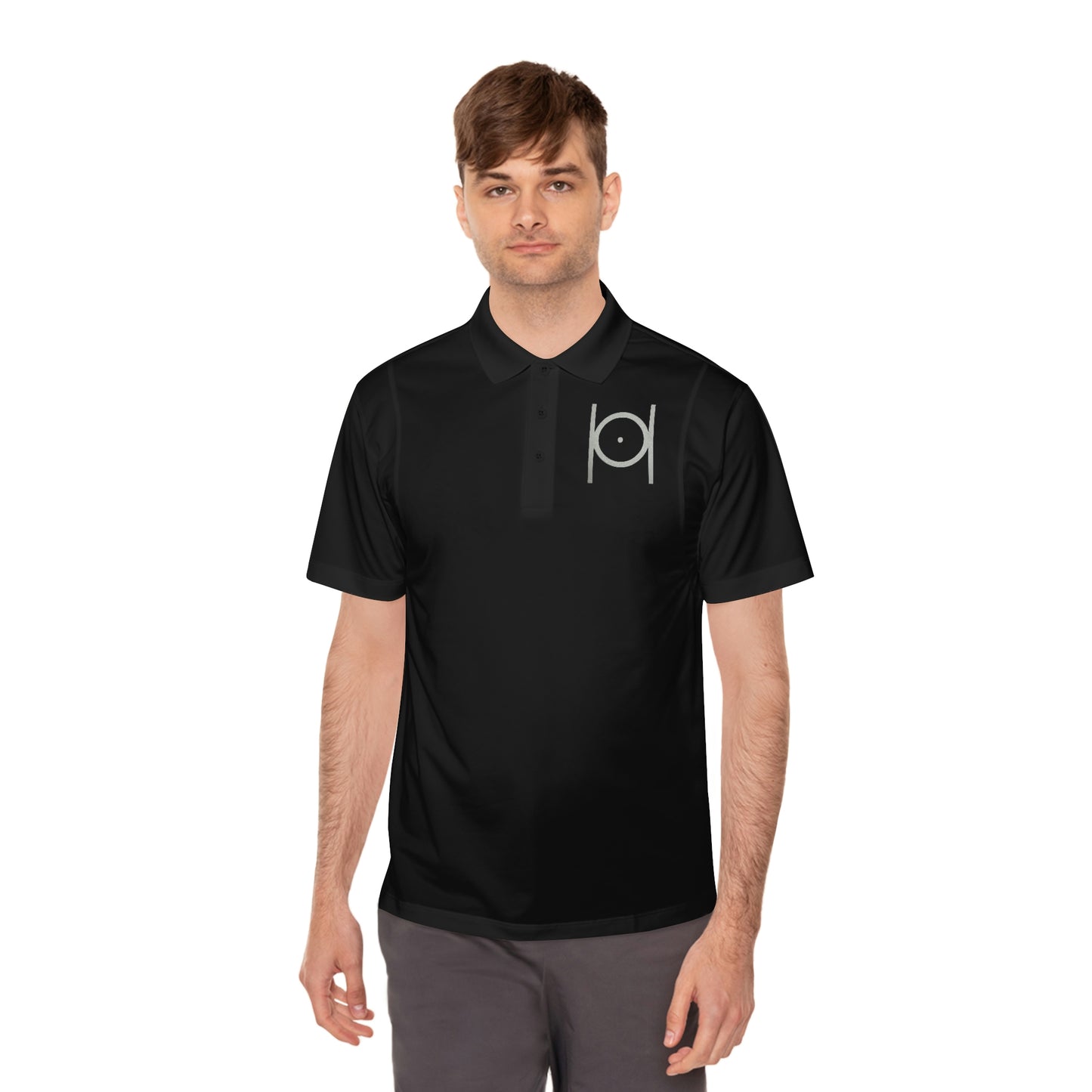 Point in Circle Sport Polo Shirt