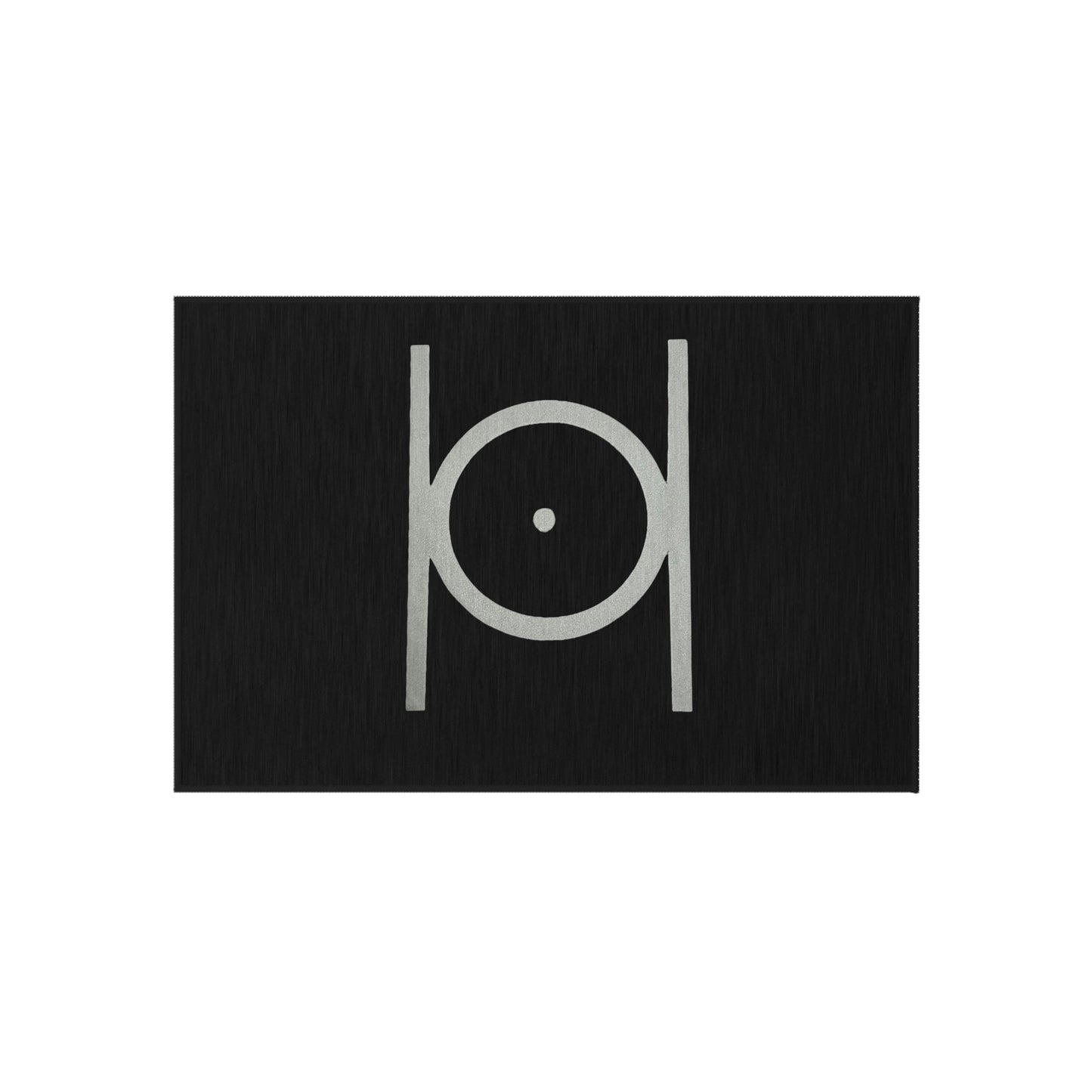 Point in Circle Outdoor Rug