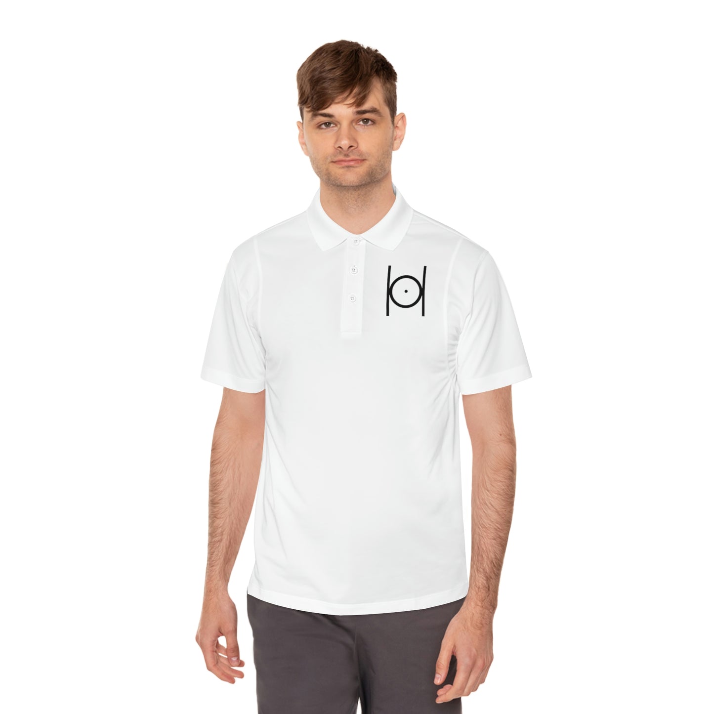 Point in Circle Sport Polo Shirt