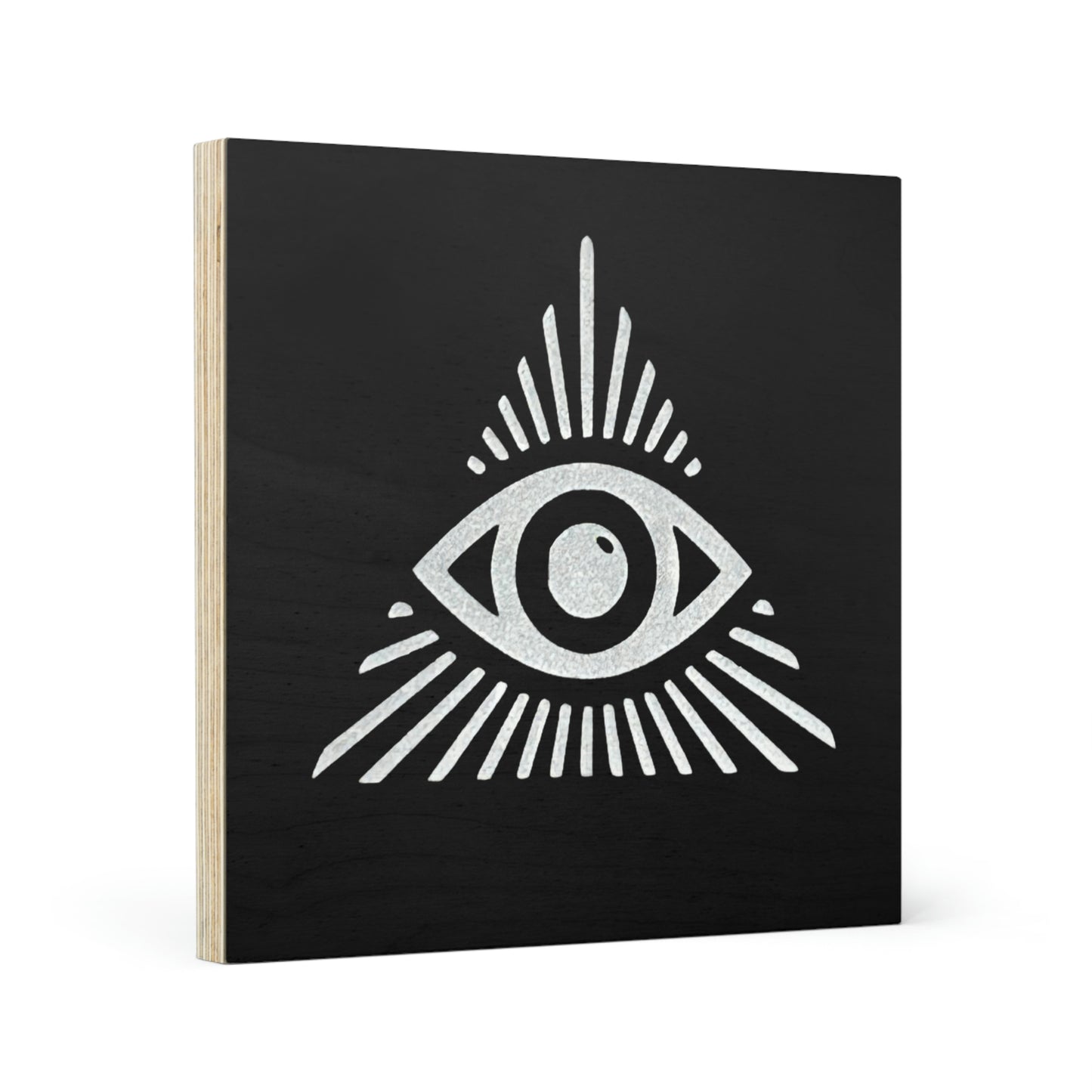 All Seeing Eye Wood Canvas