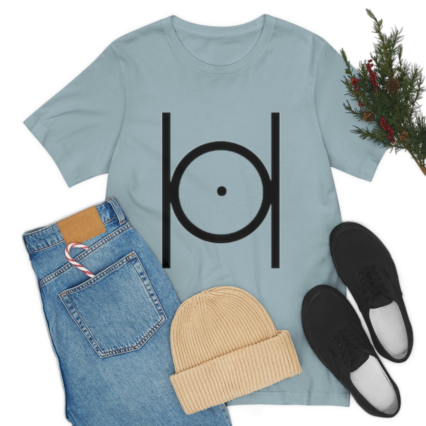 Point in Circle Jersey Short Sleeve Tee