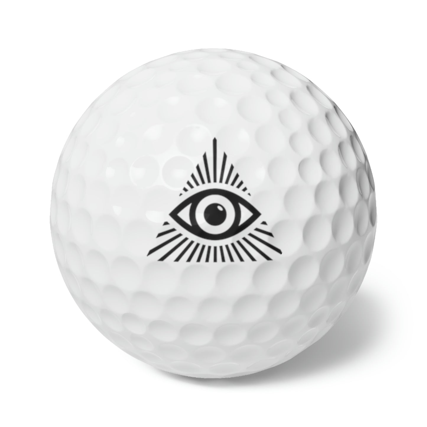 All Seeing Eye Golf Balls, 6pcs