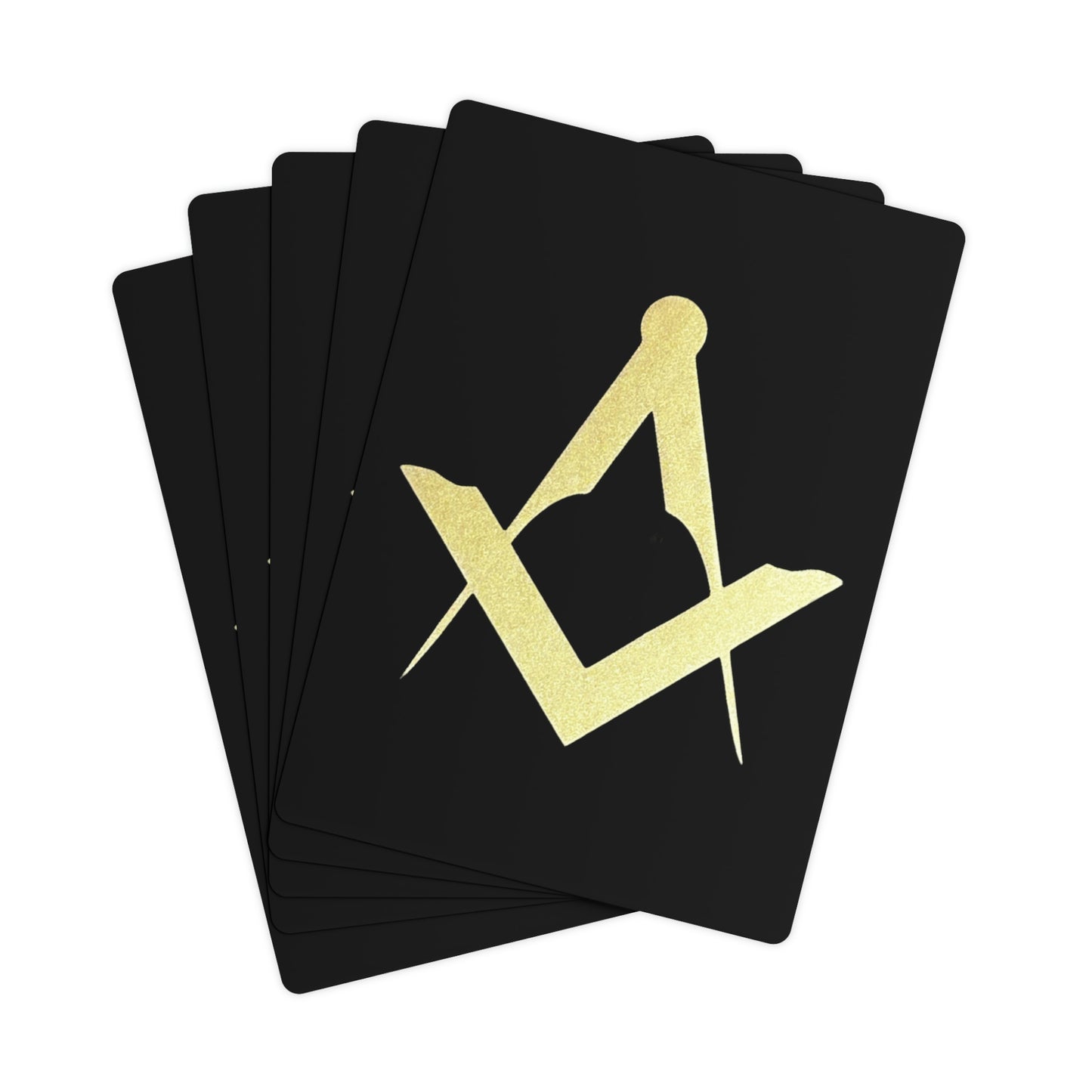 Euro Square and Compasses Poker Cards