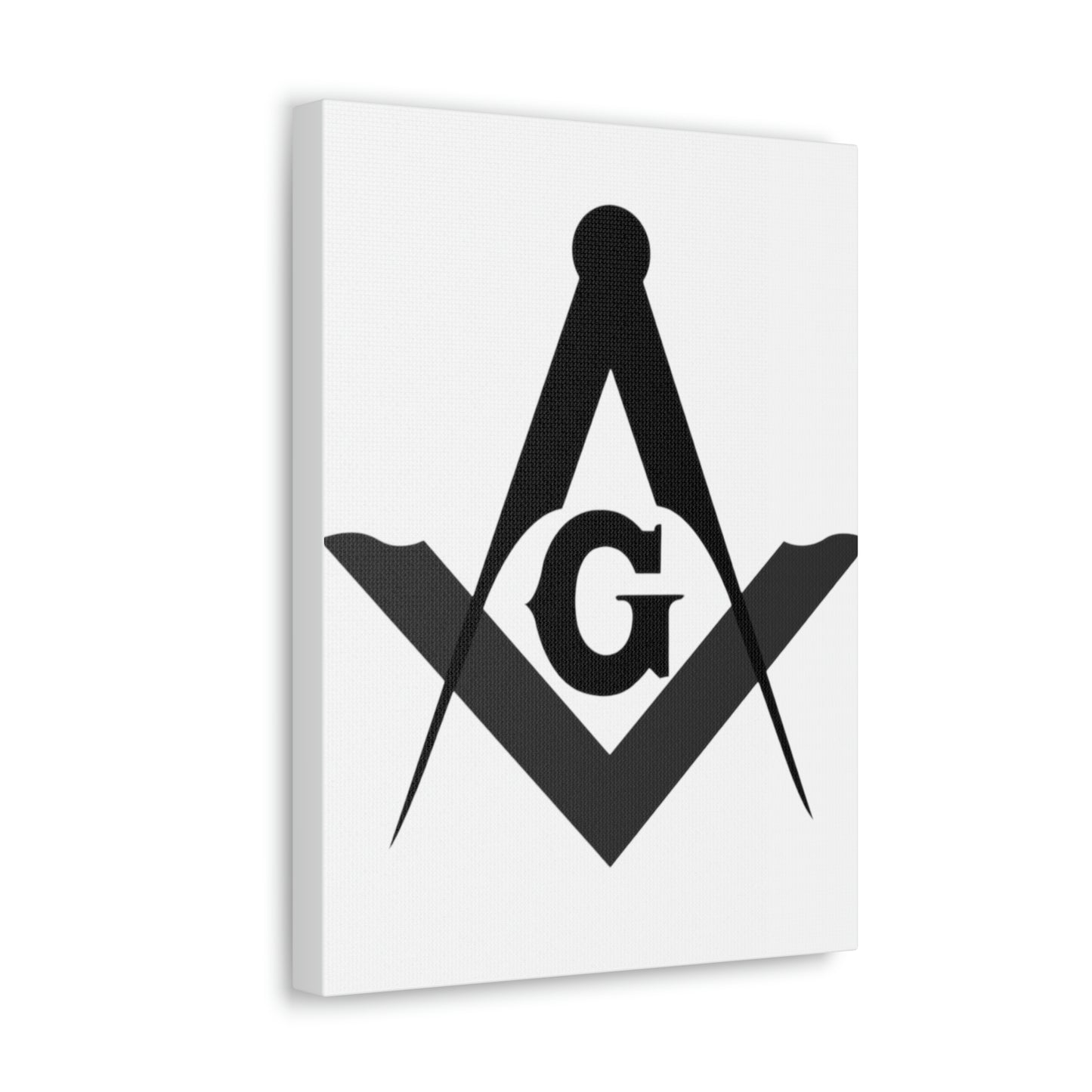 Square and Compasses Canvas
