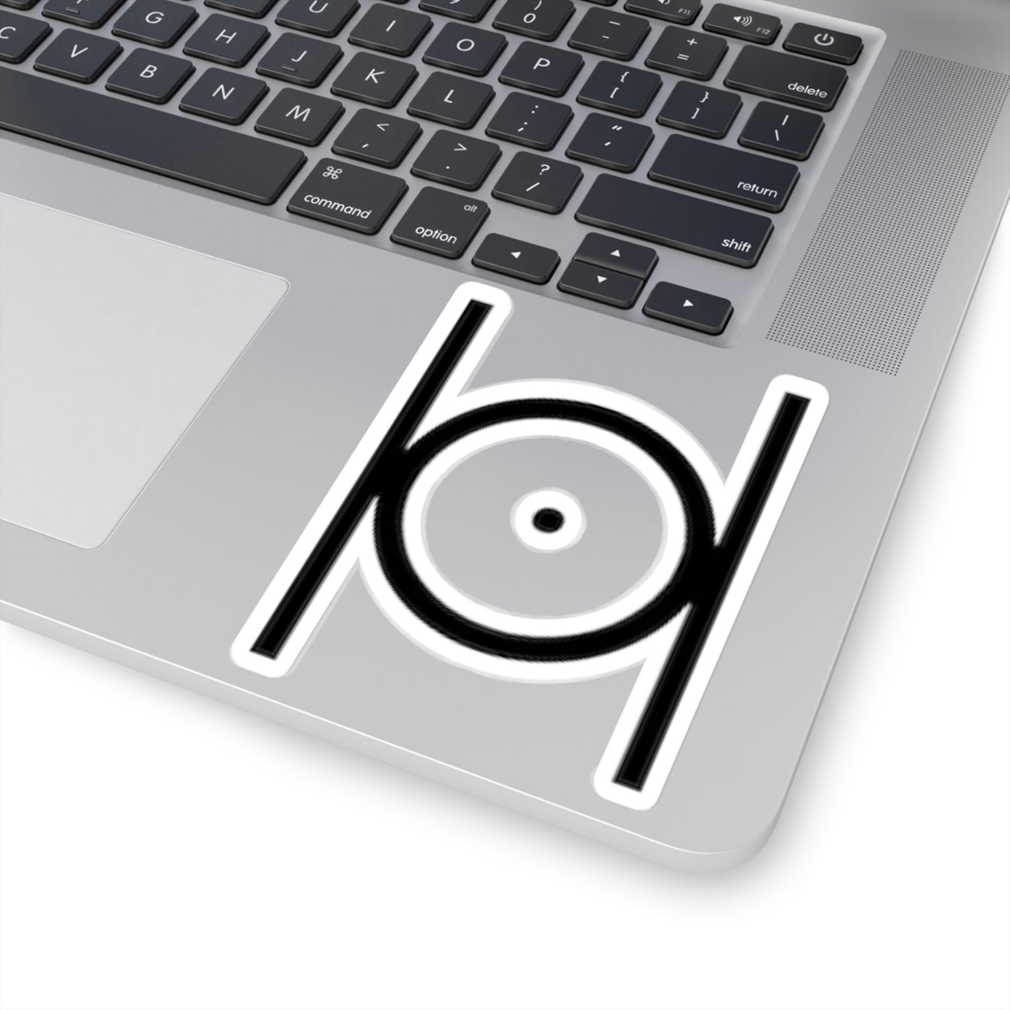 Point in Circle Kiss-Cut Stickers