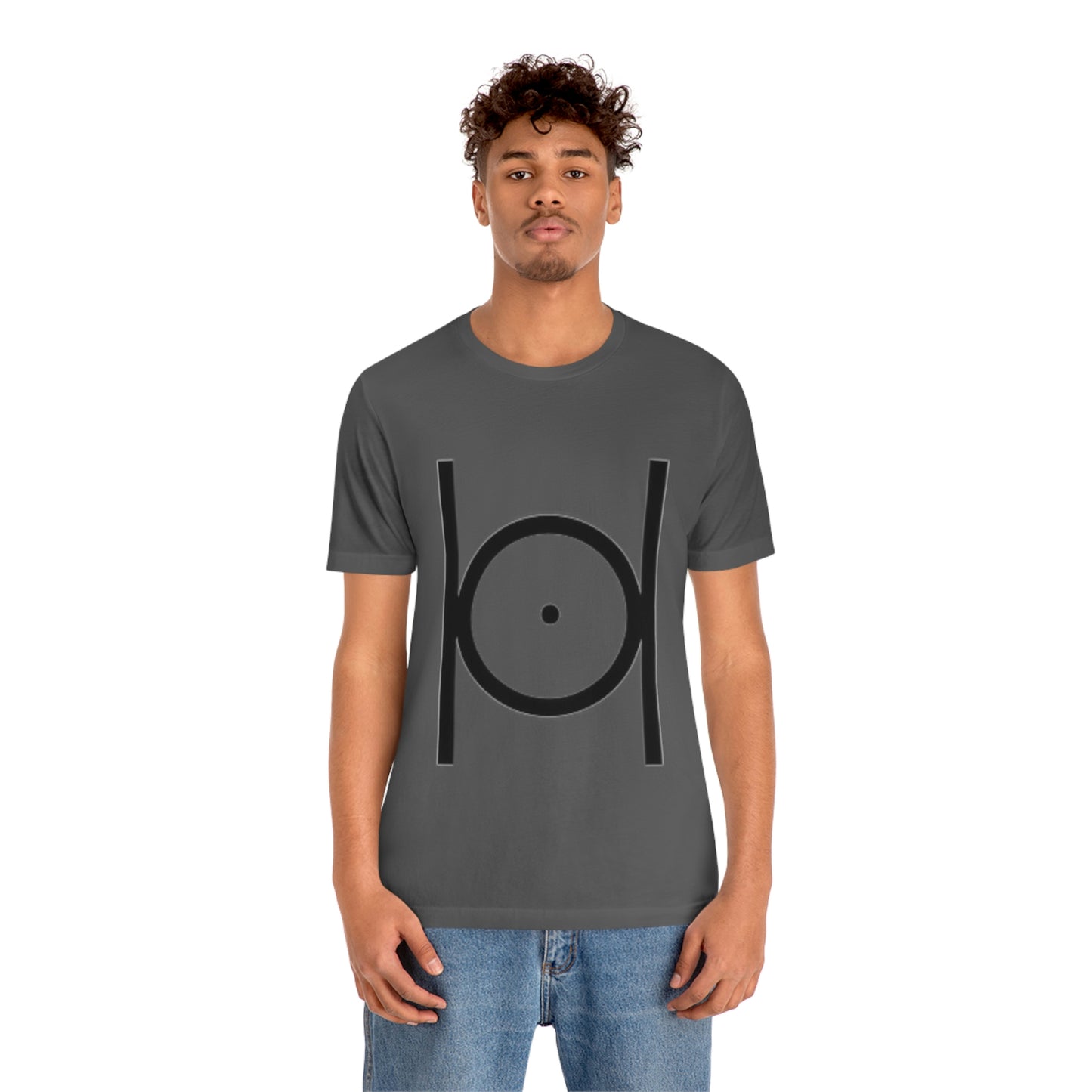 Point in Circle Jersey Short Sleeve Tee