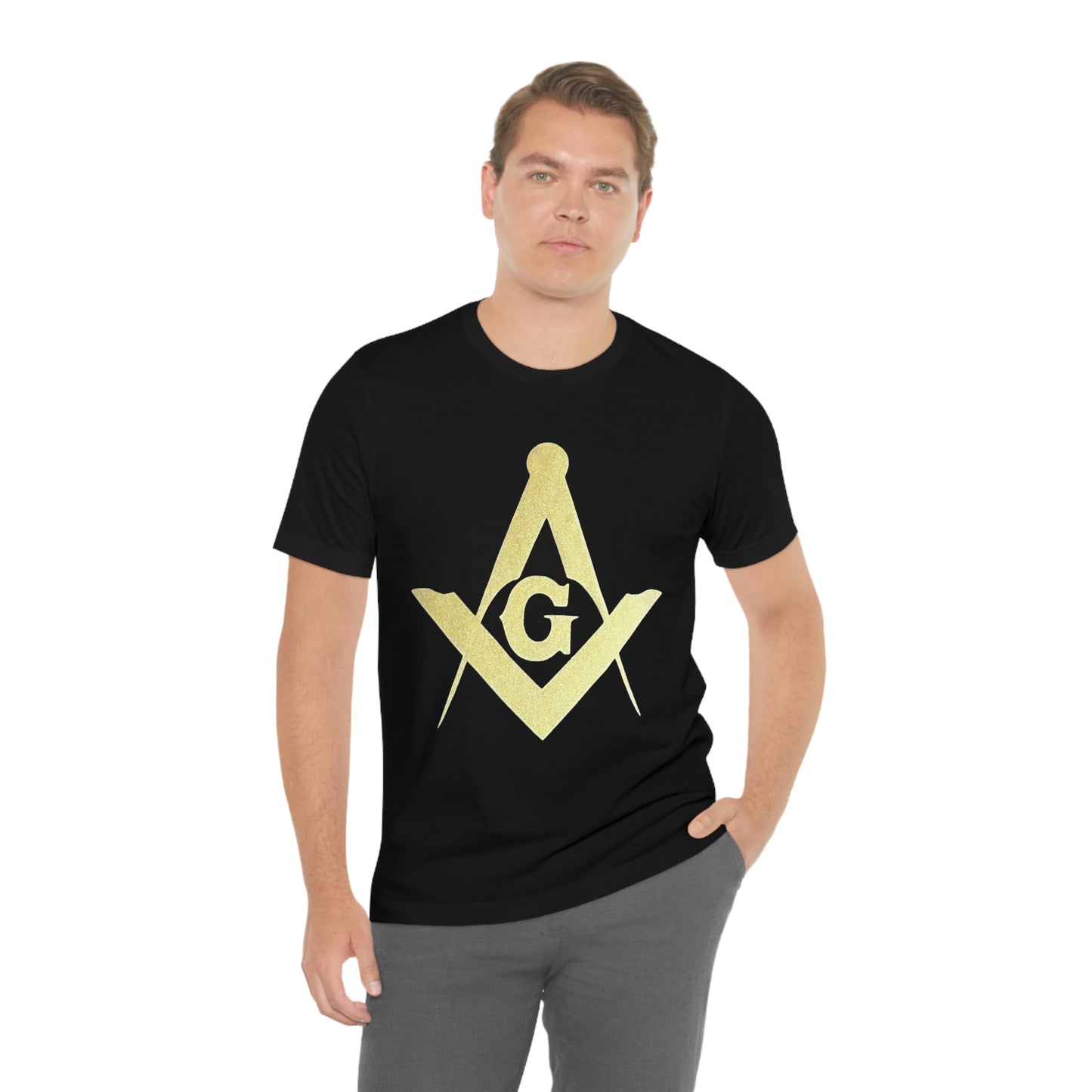 Square and Compasses Jersey Short Sleeve Tee