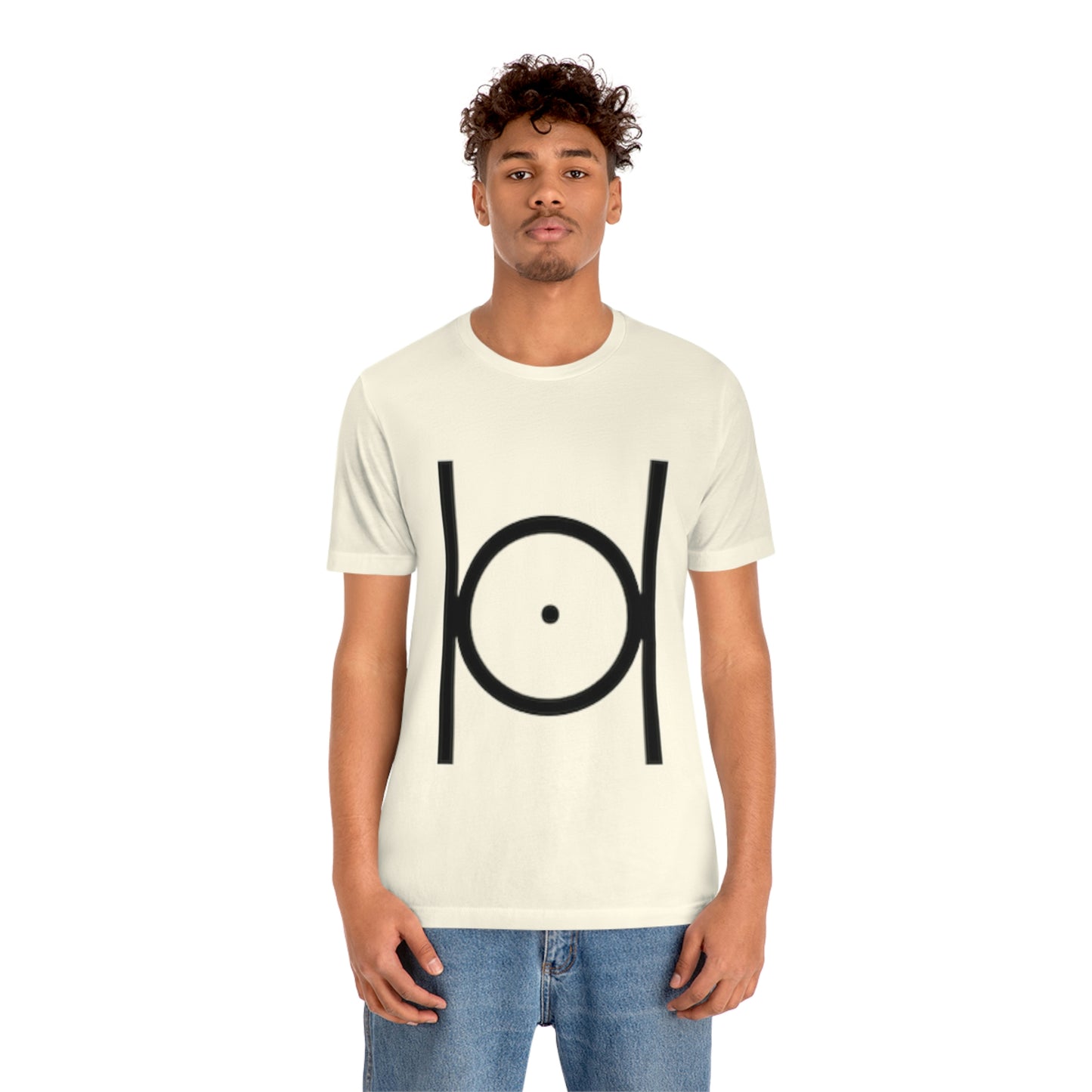 Point in Circle Jersey Short Sleeve Tee