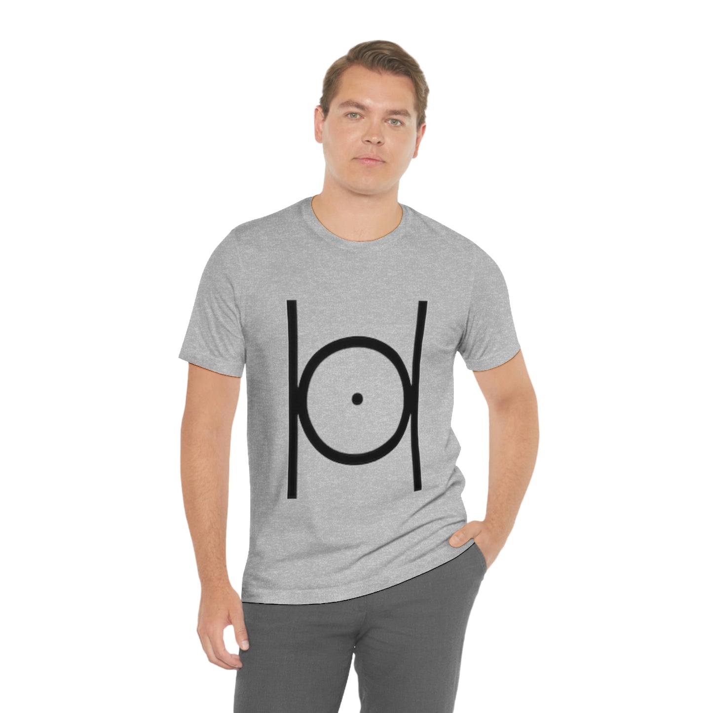 Point in Circle Jersey Short Sleeve Tee