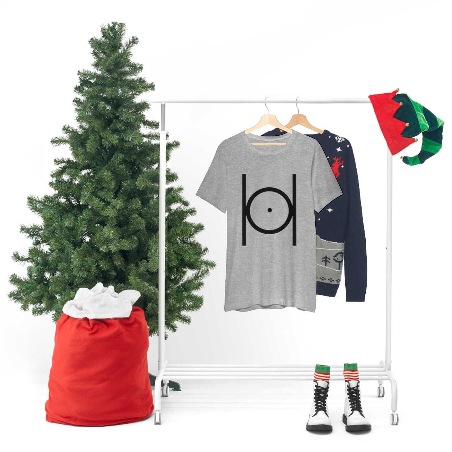Point in Circle Jersey Short Sleeve Tee