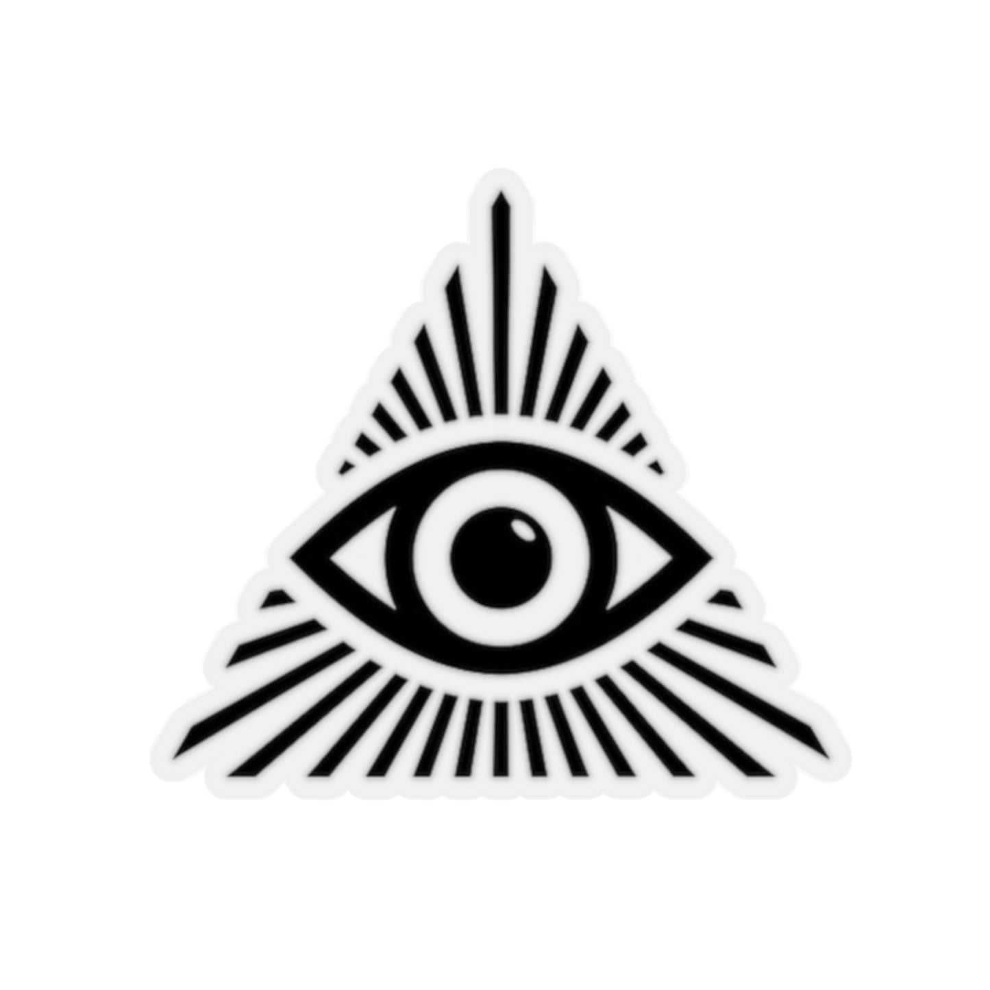 All Seeing Eye Kiss-Cut Stickers