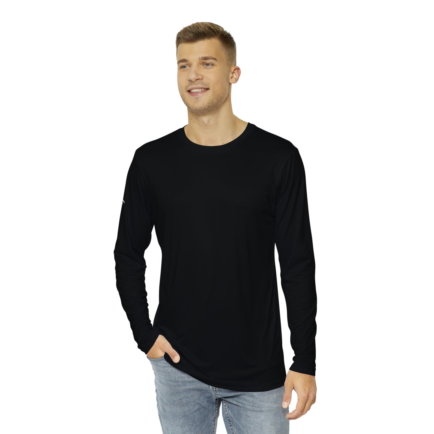 Men's All Seeing Eye on Sleeve Long Sleeve Shirt