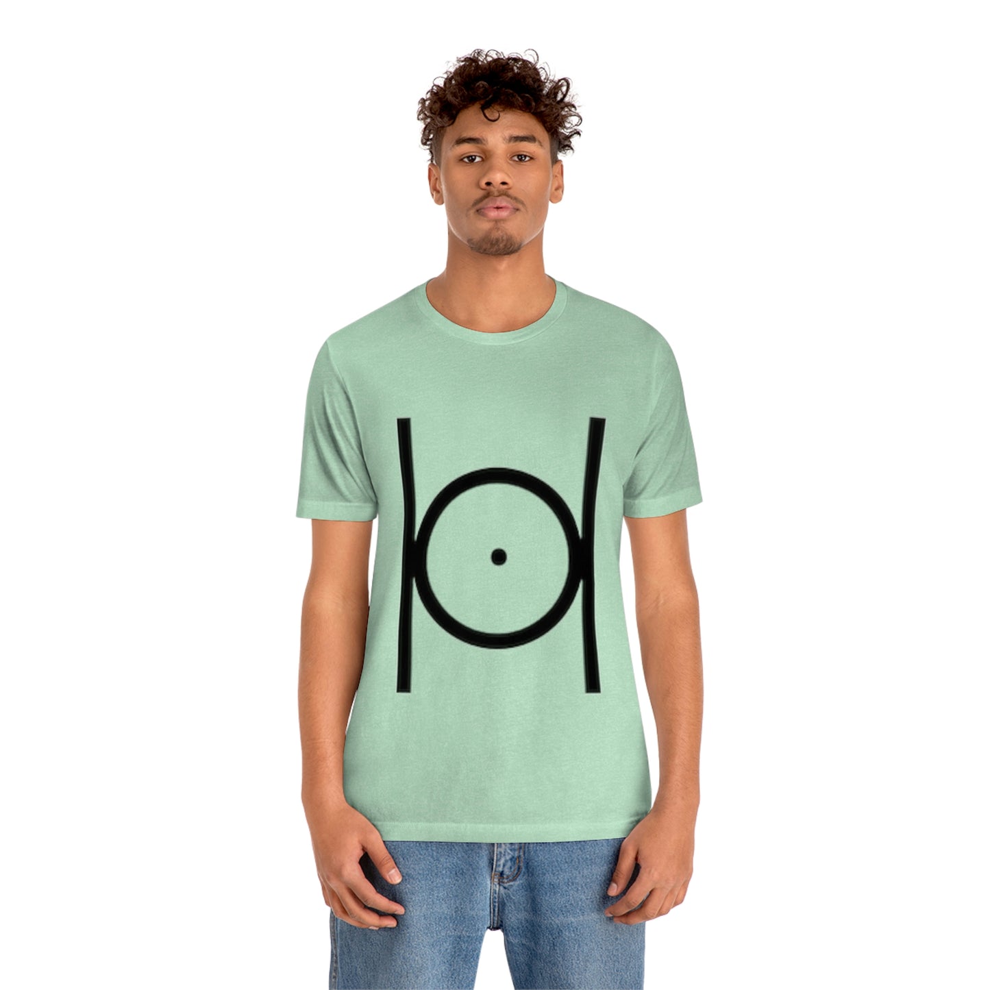 Point in Circle Jersey Short Sleeve Tee