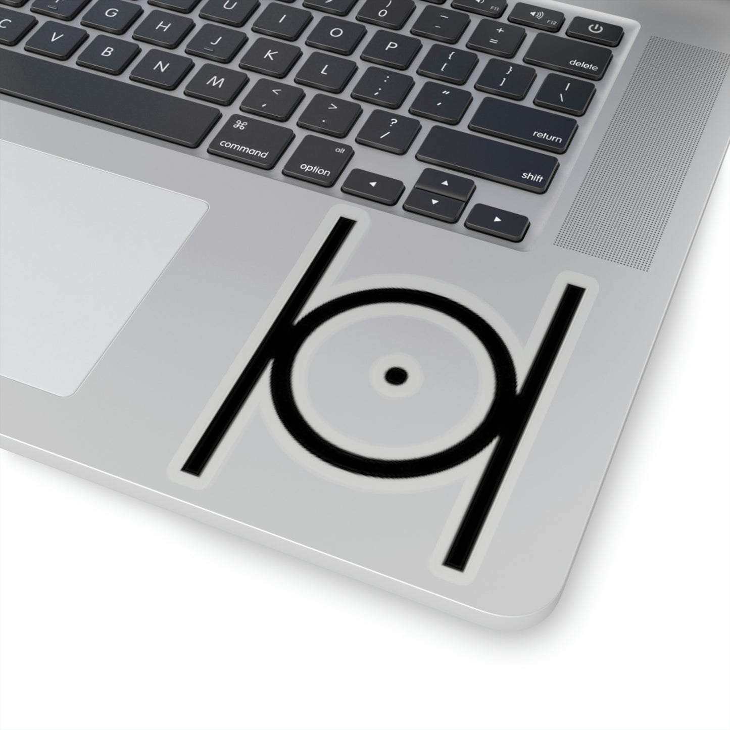 Point in Circle Kiss-Cut Stickers