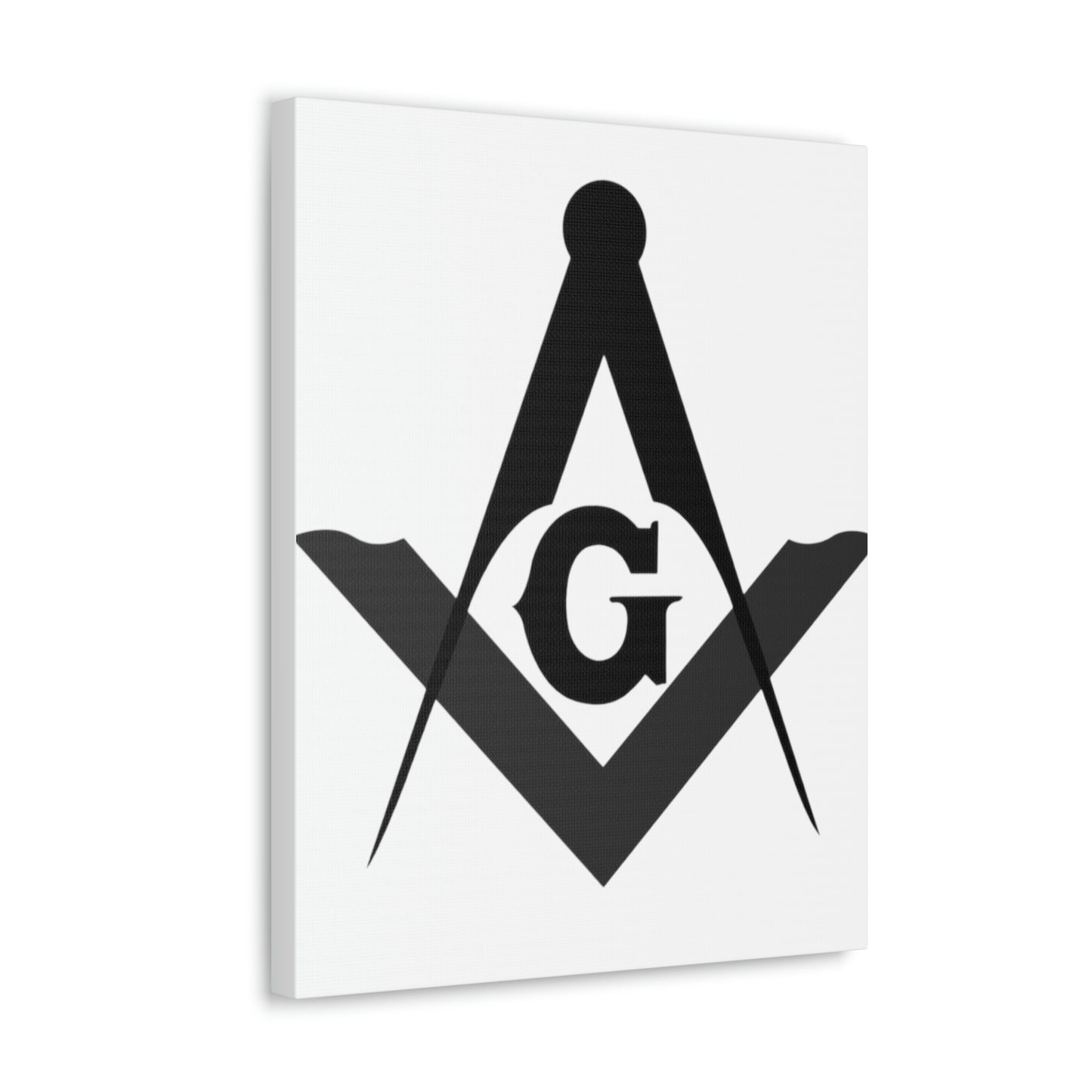 Square and Compasses Canvas