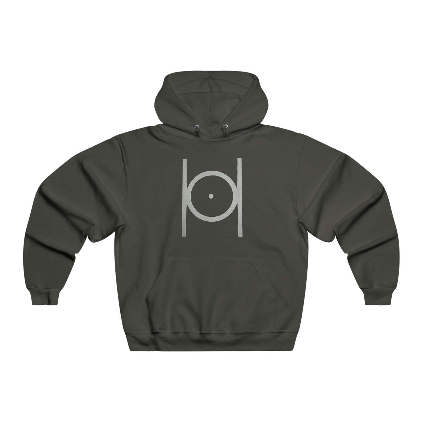 Point and Circle Hooded Sweatshirt