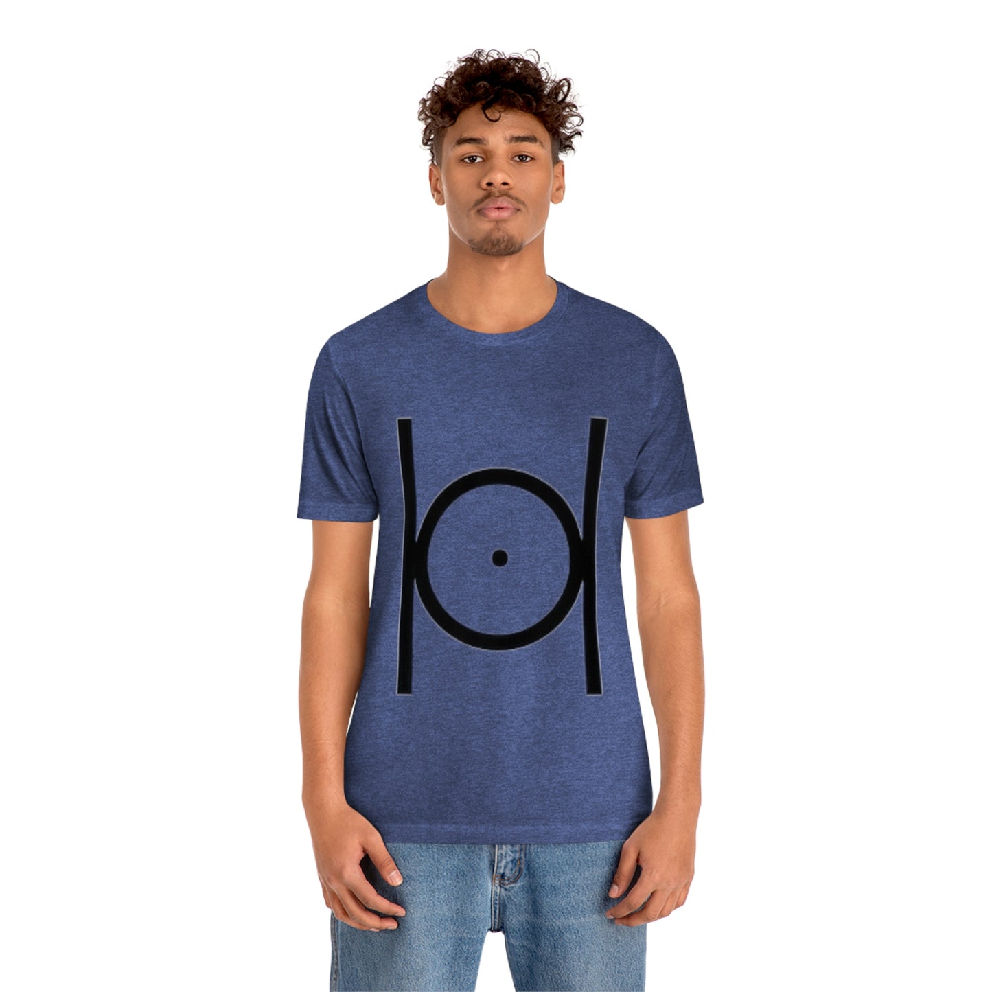 Point in Circle Jersey Short Sleeve Tee