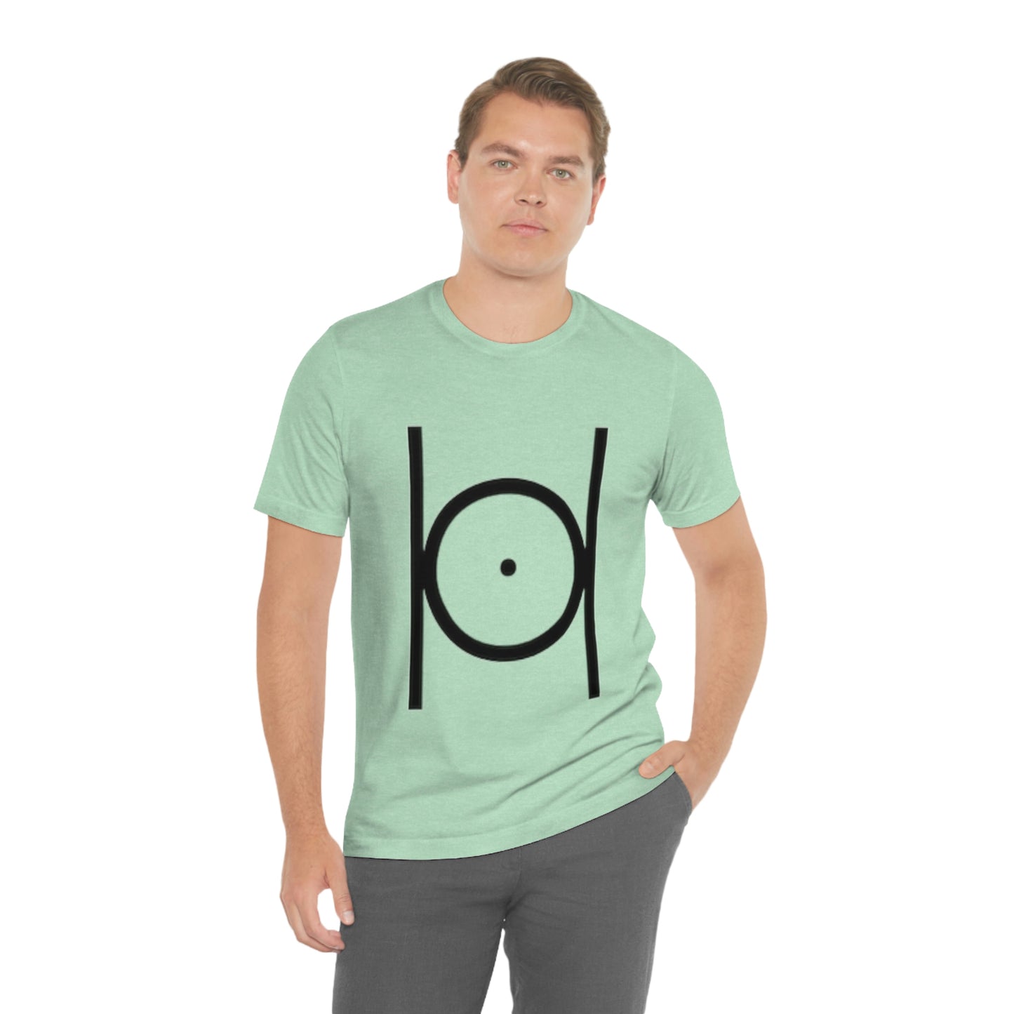 Point in Circle Jersey Short Sleeve Tee