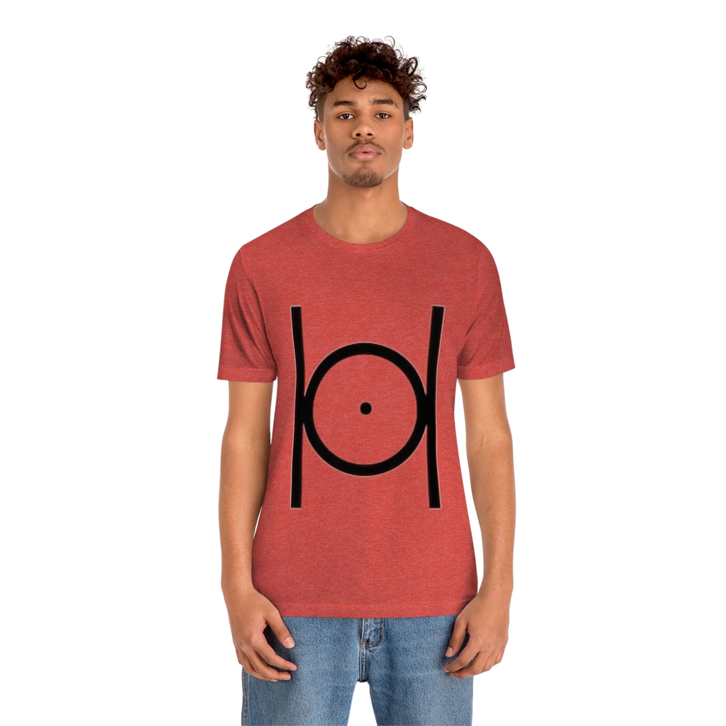 Point in Circle Jersey Short Sleeve Tee