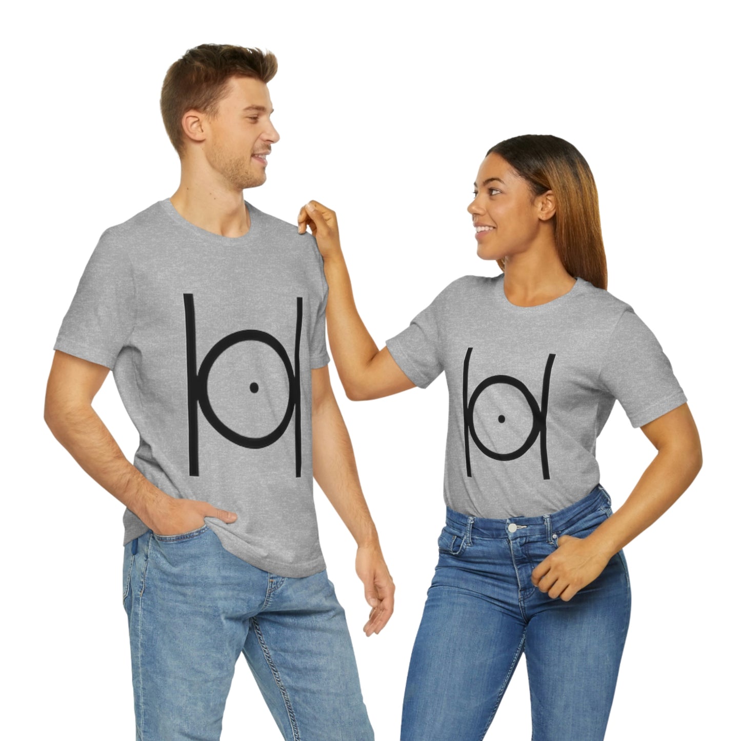 Point in Circle Jersey Short Sleeve Tee