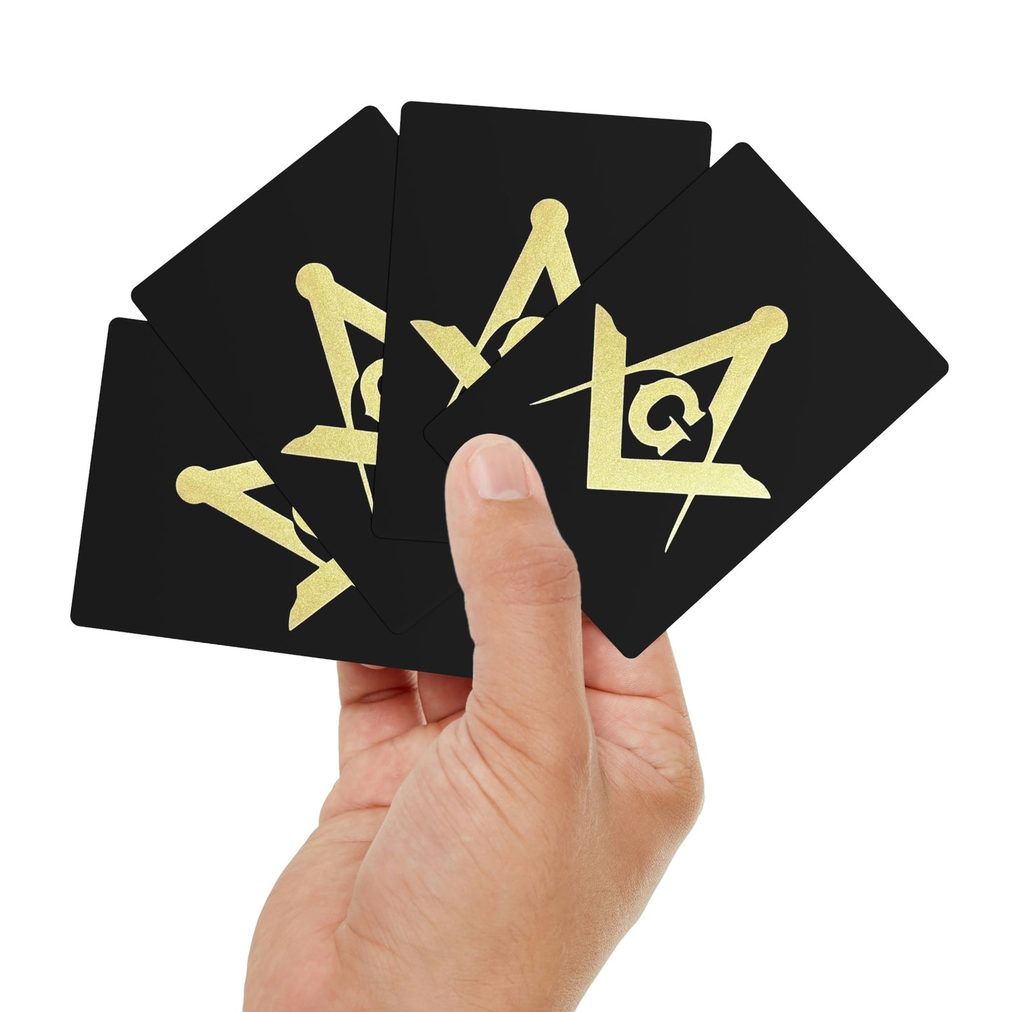 Square and Compasses Poker Cards