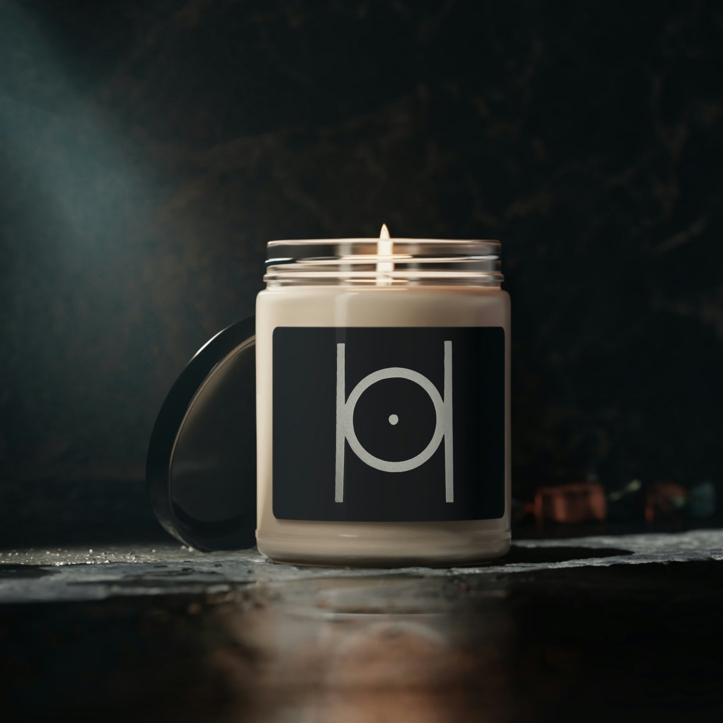 Point in Circle Scented Soy Candle, 9oz