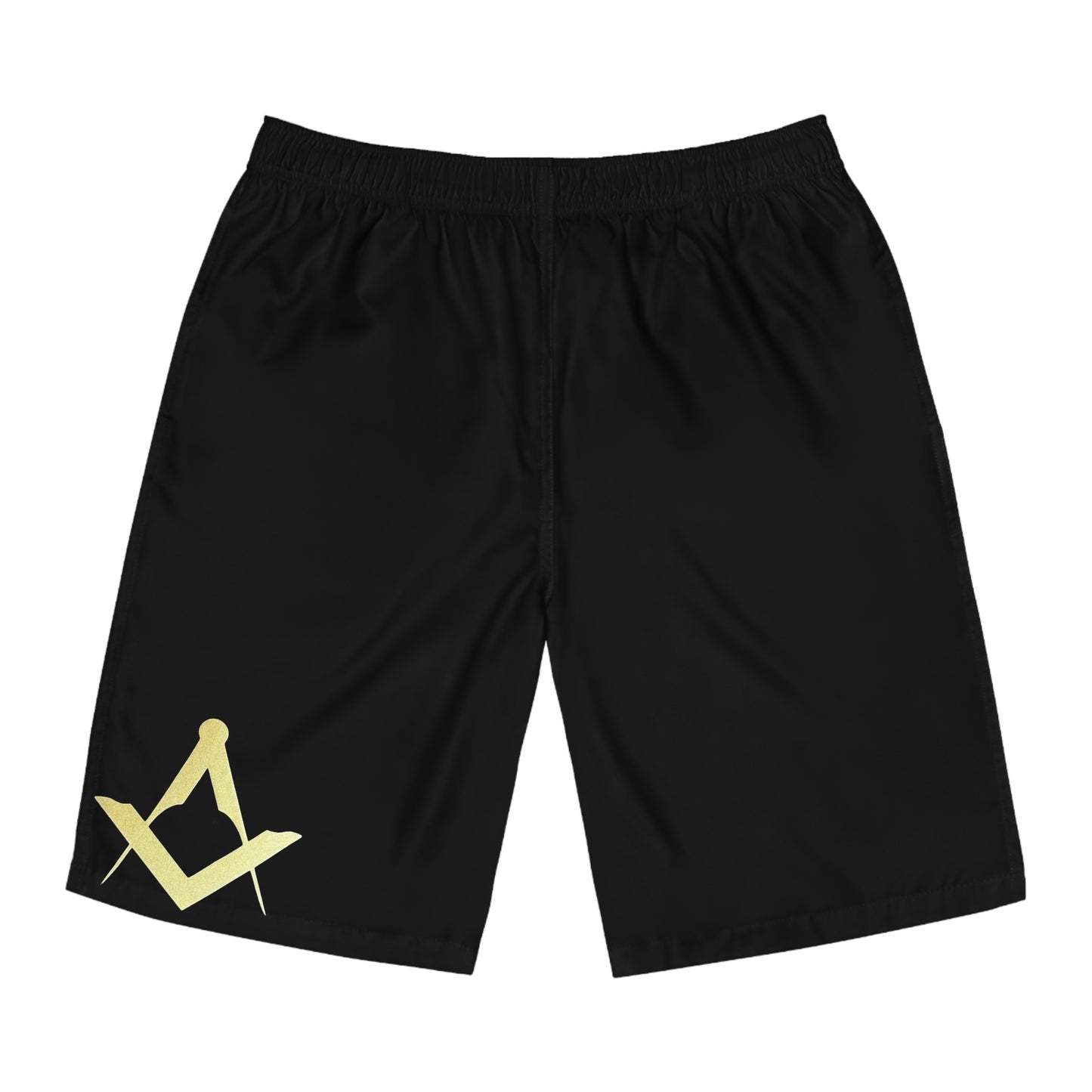 Euro Square and Compasses Men's Board Shorts