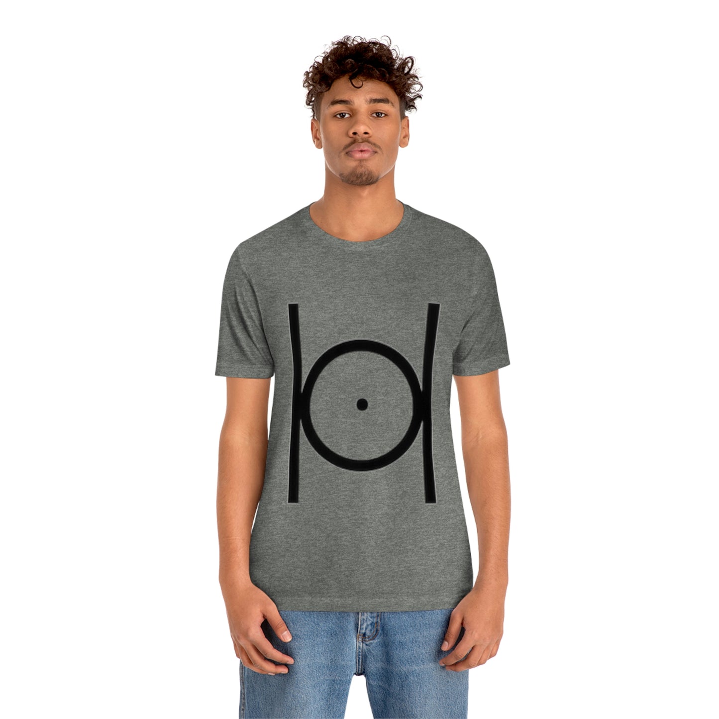 Point in Circle Jersey Short Sleeve Tee