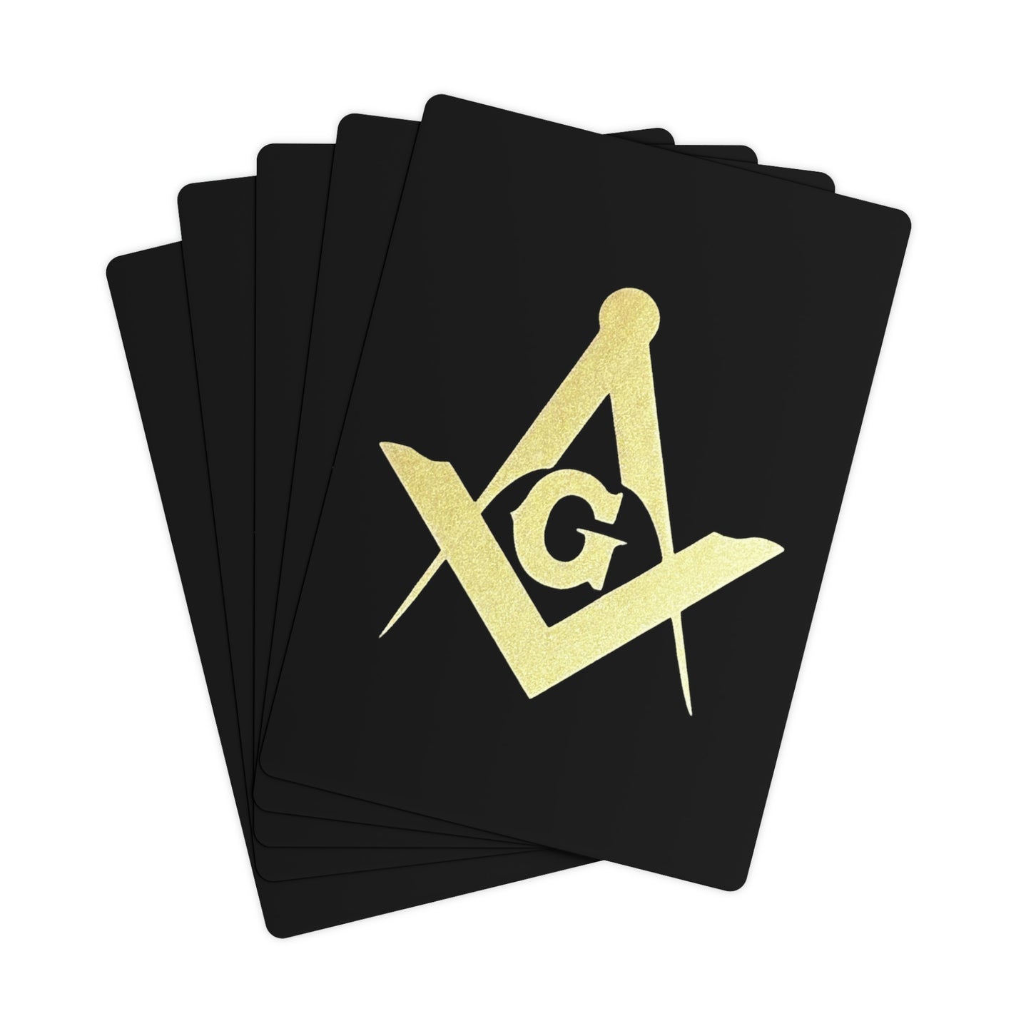 Square and Compasses Poker Cards
