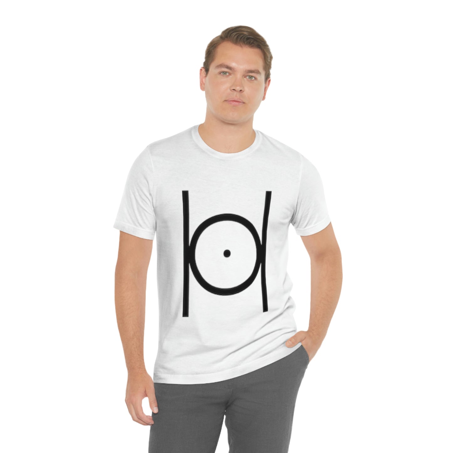 Point in Circle Jersey Short Sleeve Tee