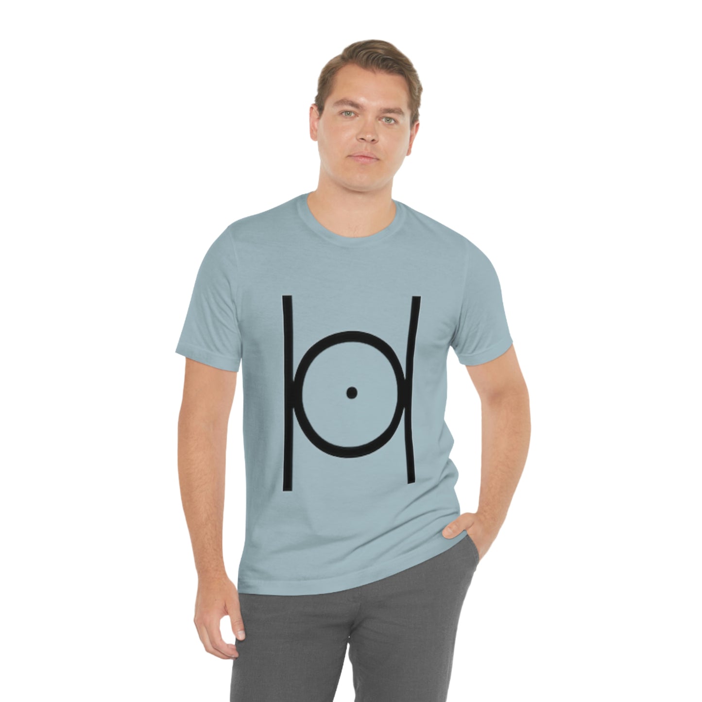 Point in Circle Jersey Short Sleeve Tee