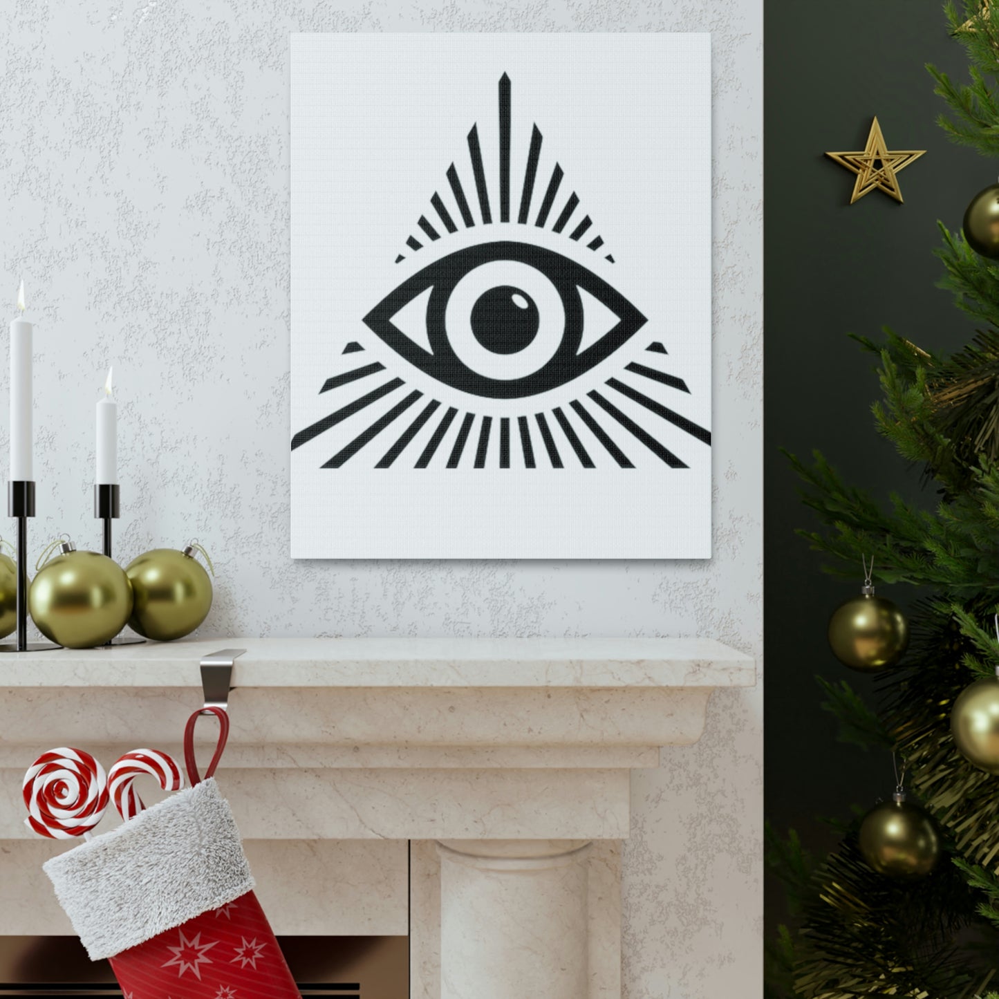 All Seeing Eye Canvas