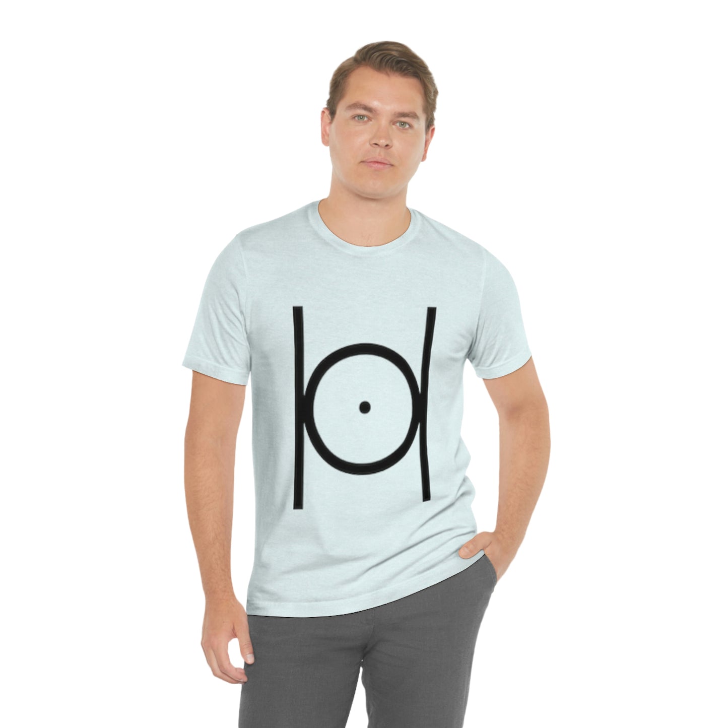 Point in Circle Jersey Short Sleeve Tee