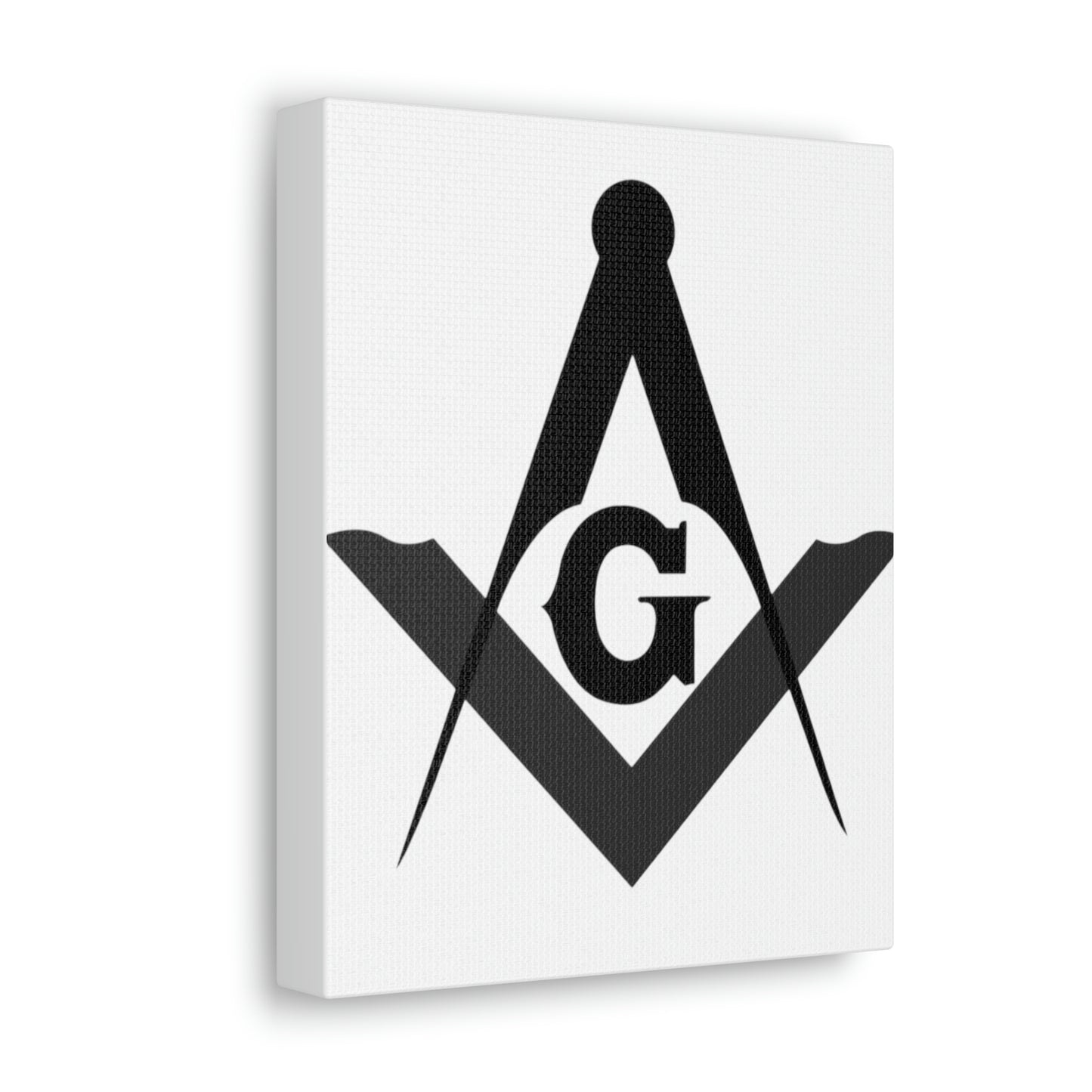 Square and Compasses Canvas