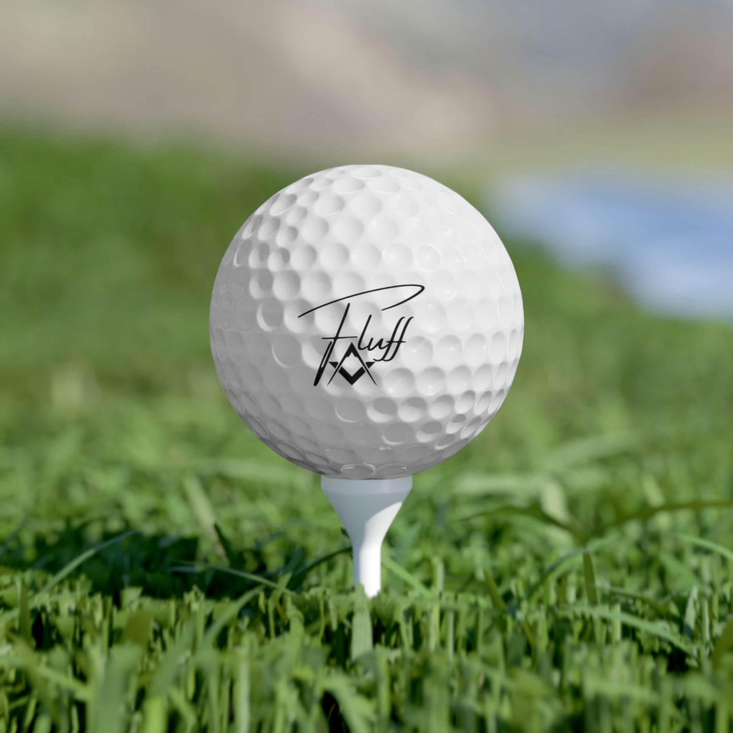 Brother Fluff Golf Balls, 6pcs