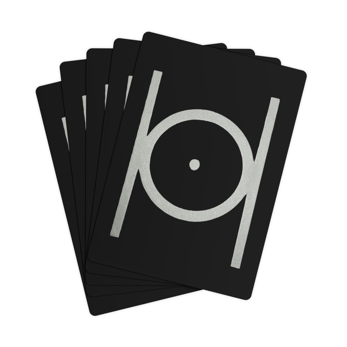 Point in Circle Poker Cards