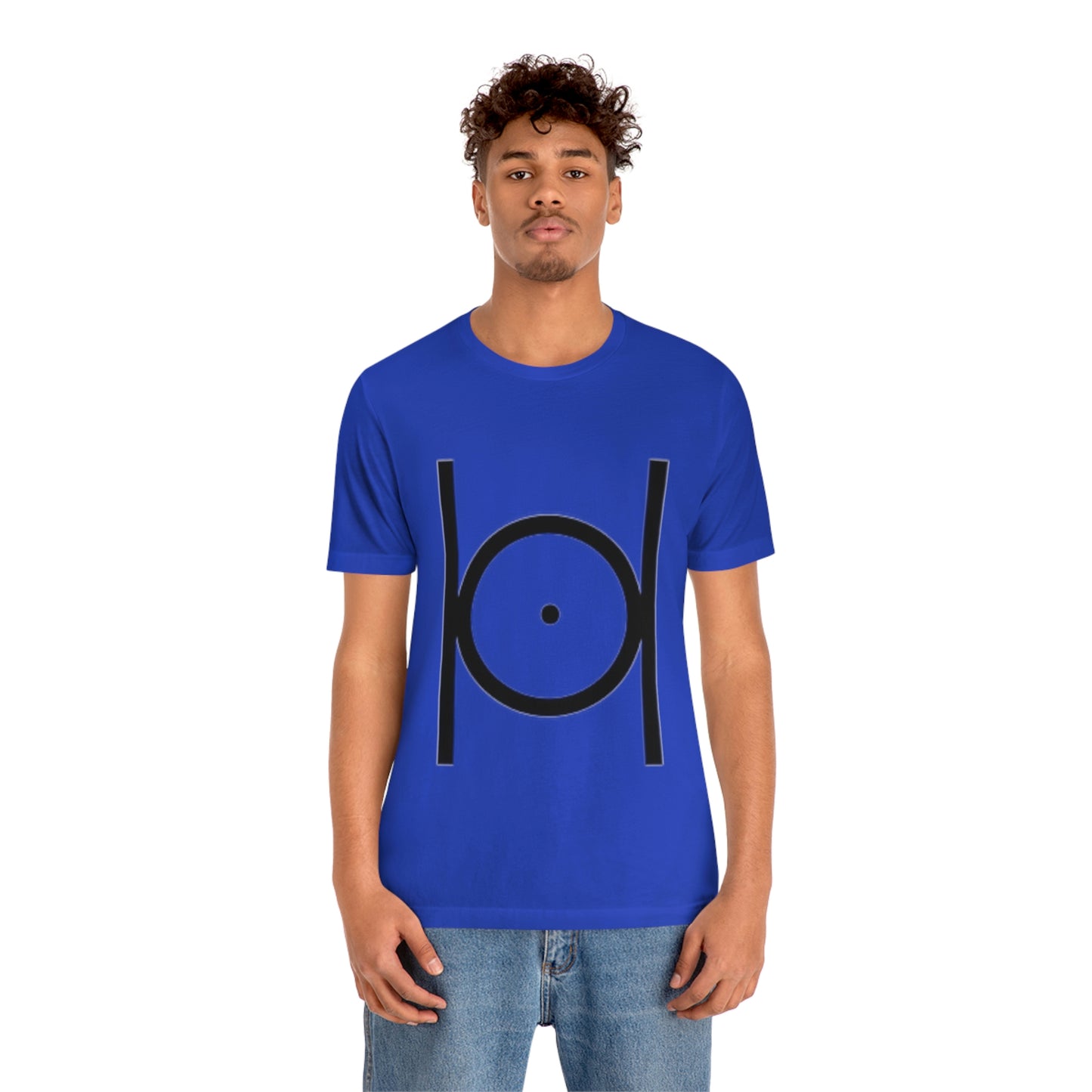 Point in Circle Jersey Short Sleeve Tee