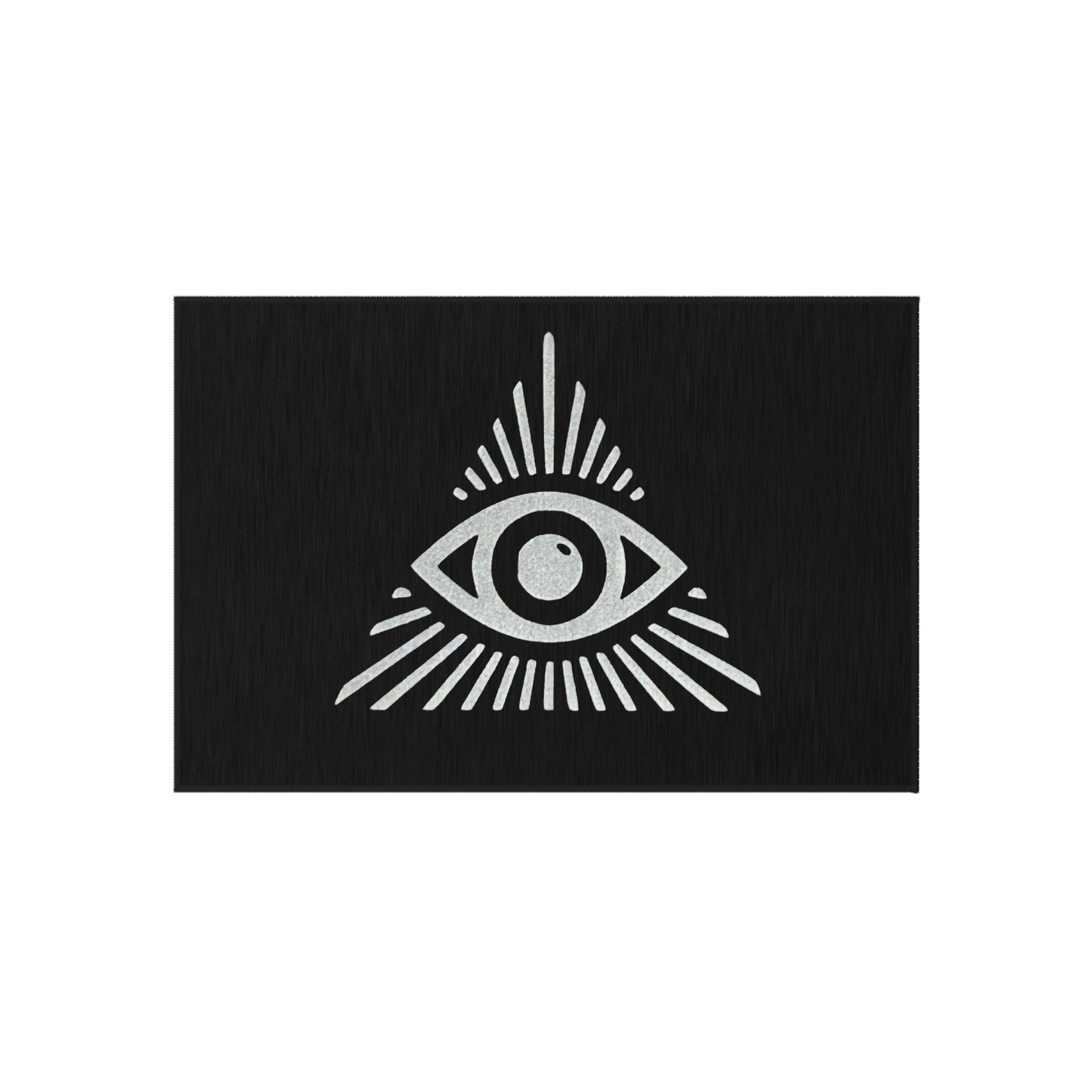 All Seeing Eye Outdoor Rug