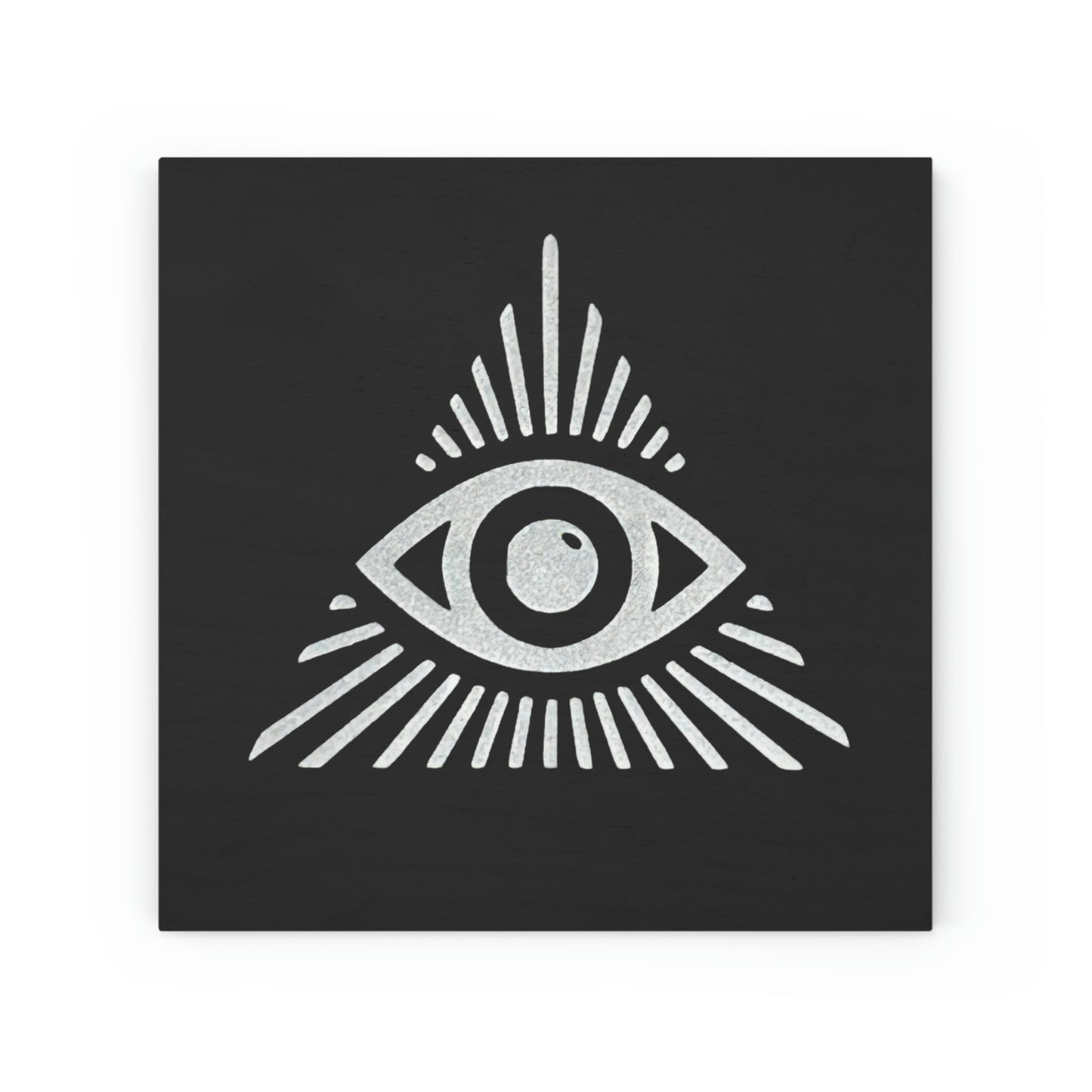 All Seeing Eye Wood Canvas